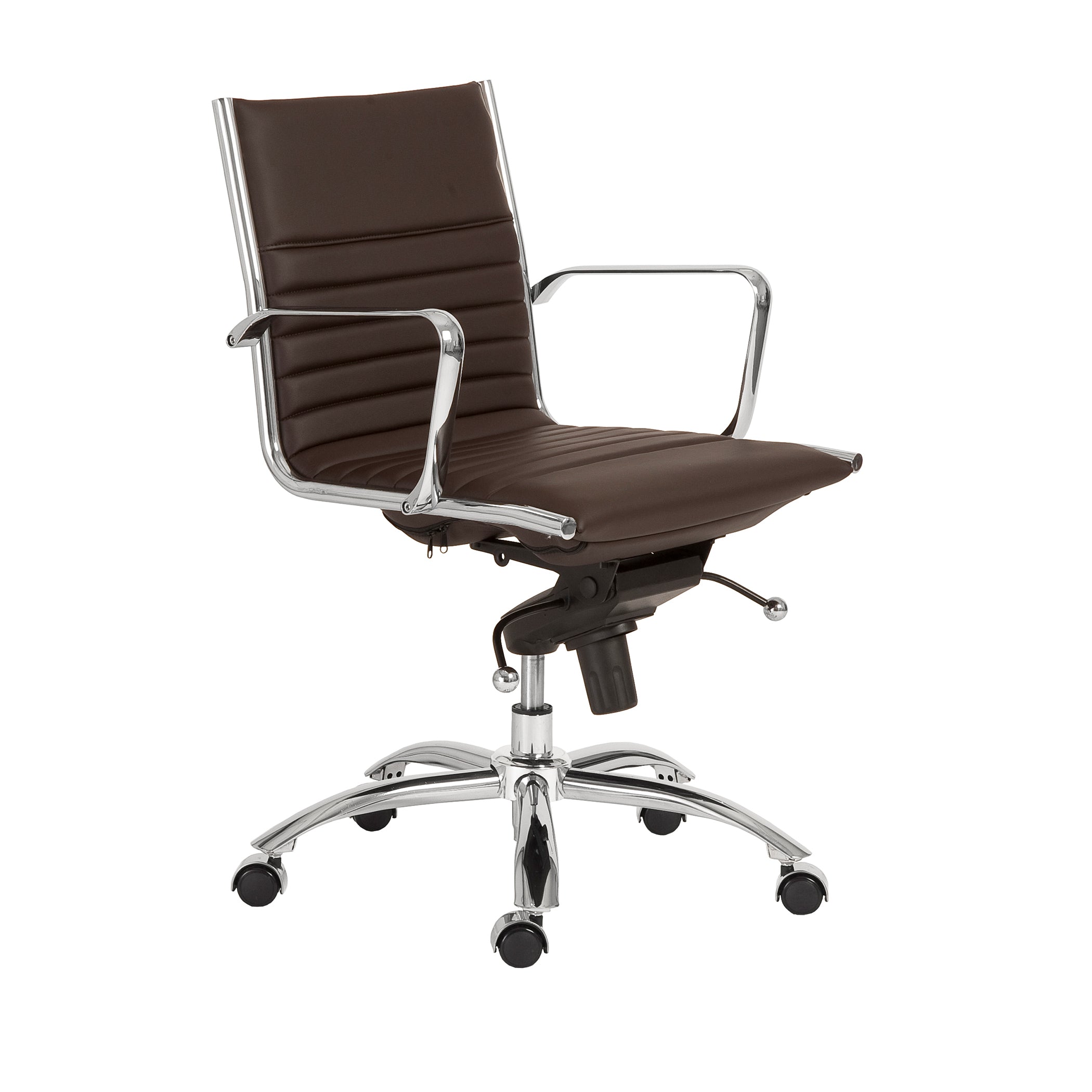 Dirk Low Back Leather Office Chair