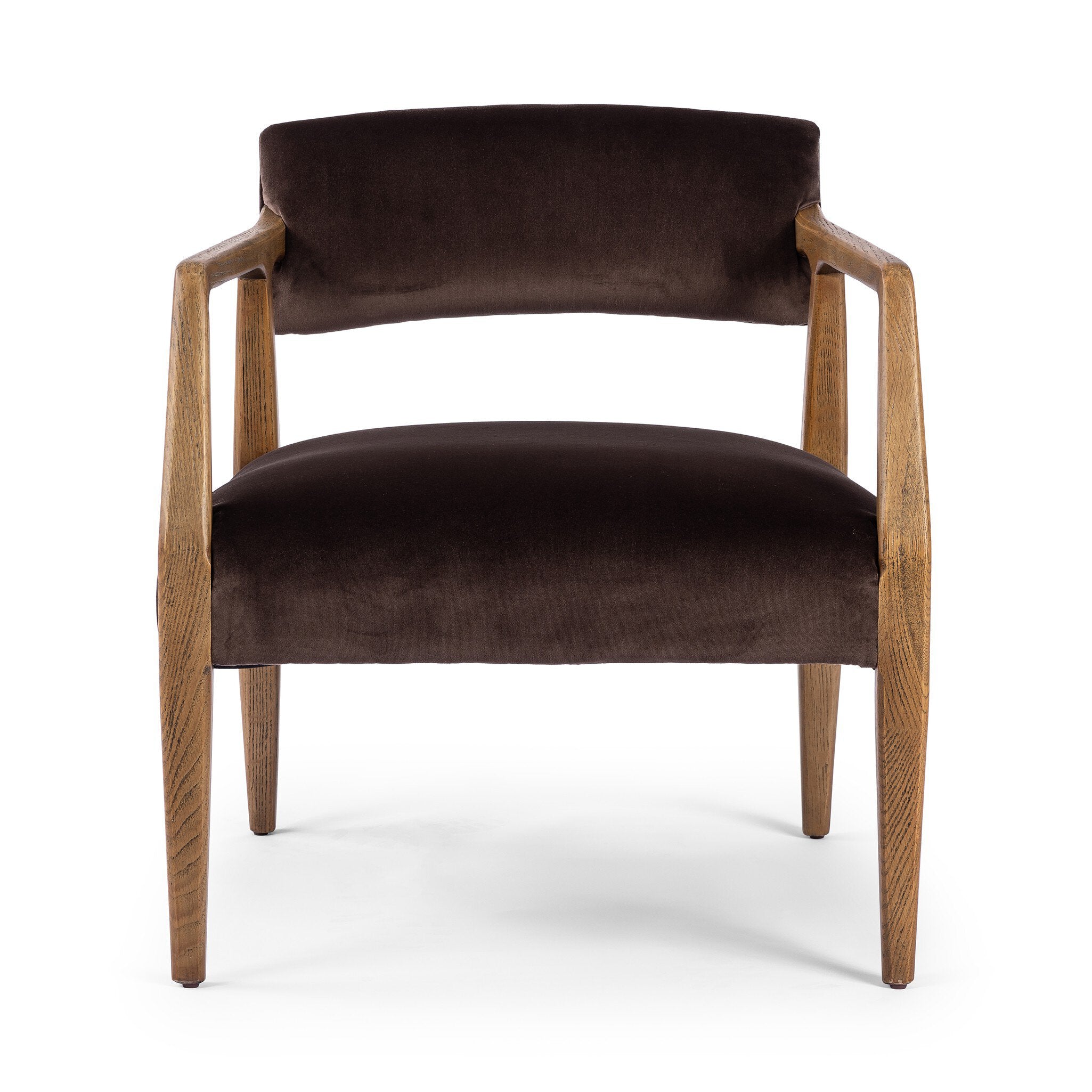 Tyler Armchair Surrey CocoaArmchair Four Hands Surrey Cocoa   Four Hands, Mid Century Modern Furniture, Old Bones Furniture Company, Old Bones Co, Modern Mid Century, Designer Furniture, Furniture Sale, Warehouse Furniture Sale, Tyler Armchair Sale, https://www.oldbonesco.com/