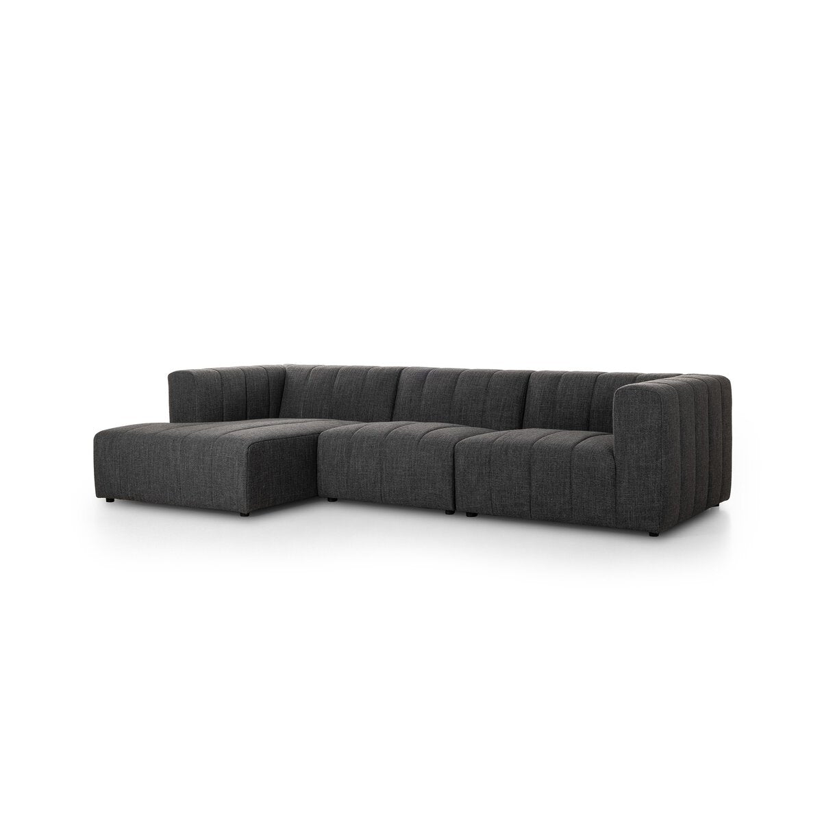 Langham Channeled 3-Piece Sectional Sectionals Four Hands Left Chaise Saxon Charcoal , Black Friday Sale Four Hands Furniture Sale, Old Bones Co, Mid Century Furniture Sale, Four Hands Furniture, Black Friday Sale Langham Channeled 3-Piece Sectional,Gus Sale, Perigold Langham Channeled 3-Piece Sectional Sectionals Black Friday Sale , Perigold Sale Langham Channeled 3-Piece Sectional,Langham Channeled 3-Piece Sectional Lulu and Georgia, Burke Decor Sale Langham Channeled 3-Piece Sectional, www.oldbonesco.com