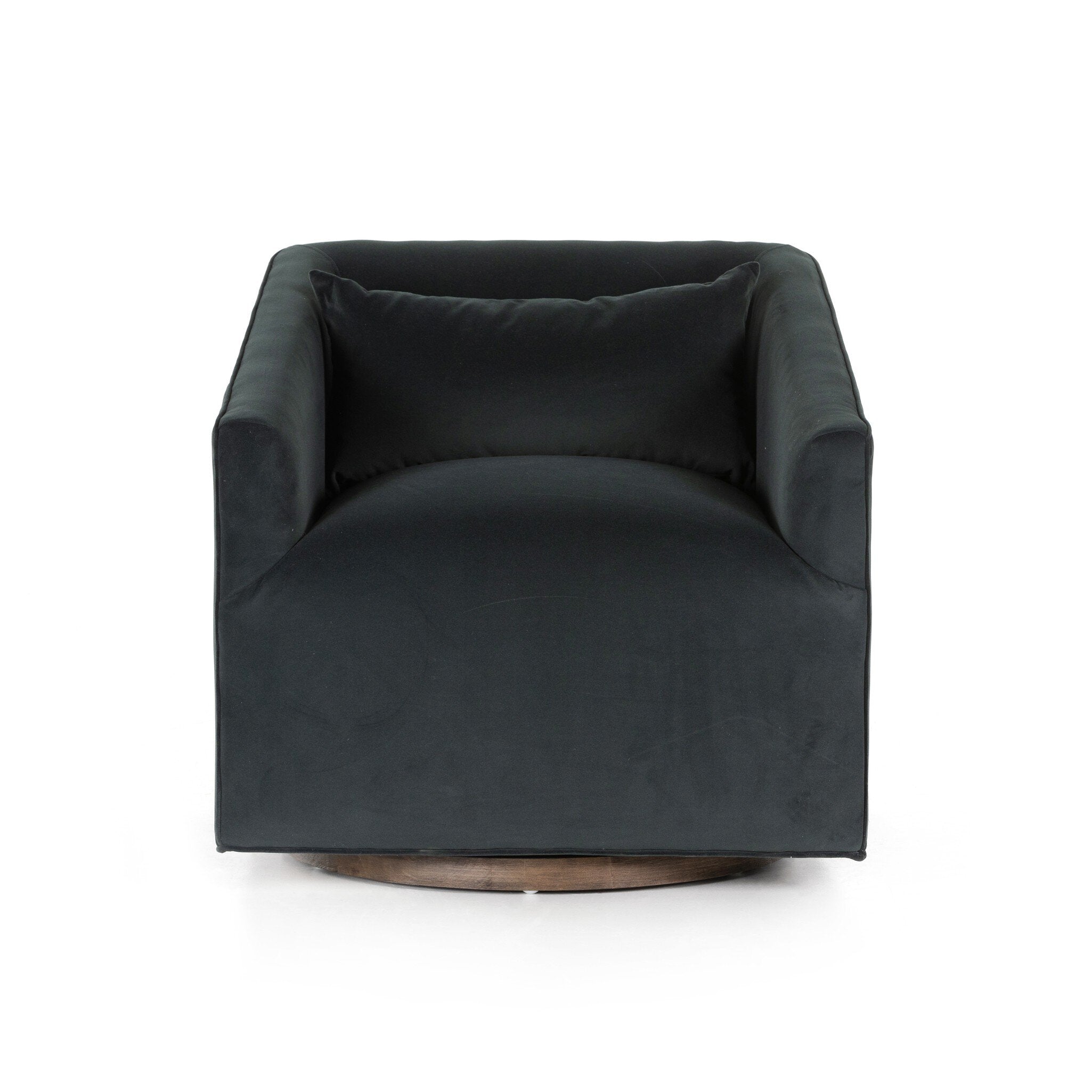 York Swivel Chair Modern Velvet SmokeChair Four Hands Modern Velvet Smoke   Four Hands, Mid Century Modern Furniture, Old Bones Furniture Company, Old Bones Co, Modern Mid Century, Designer Furniture, Furniture Sale, Warehouse Furniture Sale, York Swivel Chair Sale, https://www.oldbonesco.com/