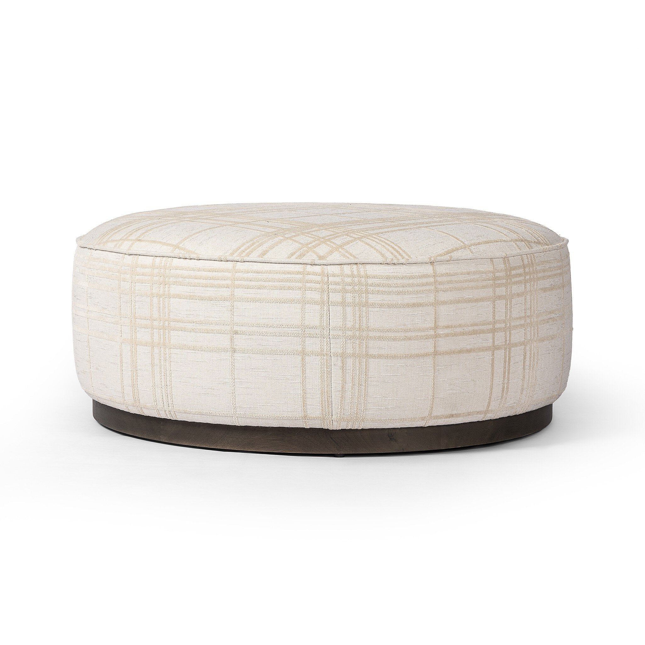 Sinclair Large Round Ottoman