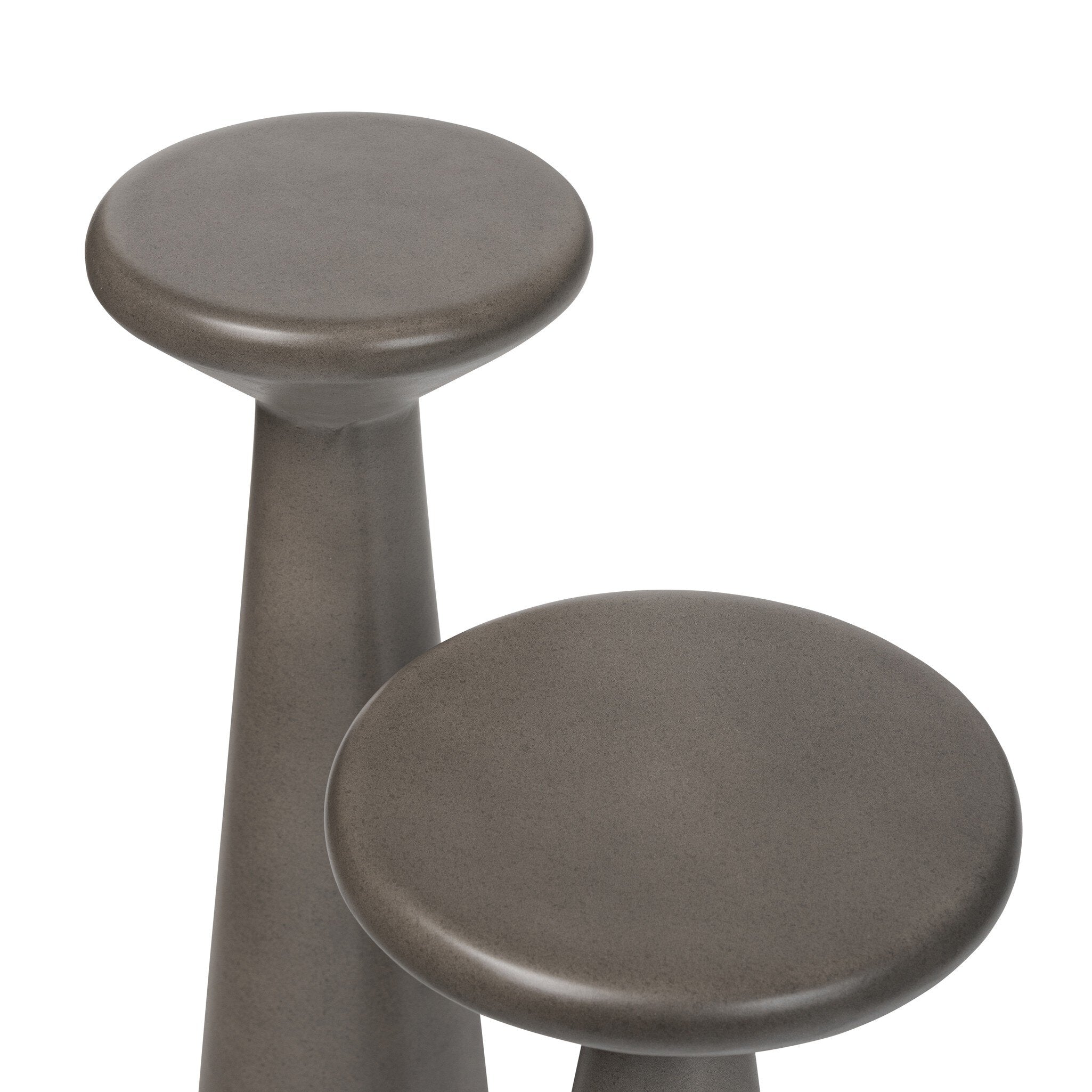 Ravine Concrete Accent Tables - Set of 2 - Dark Grey Side & End Tables Four Hands     Side & End Tables,https://www.oldbonesco.com,Mid Century Furniture, Furniture Sale, Old Bones Co, Mid Century Sale, Four Hands Furniture, Sale,Gus, Sale,Perigold Ravine Concrete Accent Tables - Set of 2 - Dark Grey Side & End Tables Sale, Perigold Sale Ravine Concrete Accent Tables - Set of 2 - Dark Grey,Ravine Concrete Accent Tables - Set of 2 - Dark Grey Lulu and Georgia,Burke Decor Sale Ravine Concrete Accent Tables - S