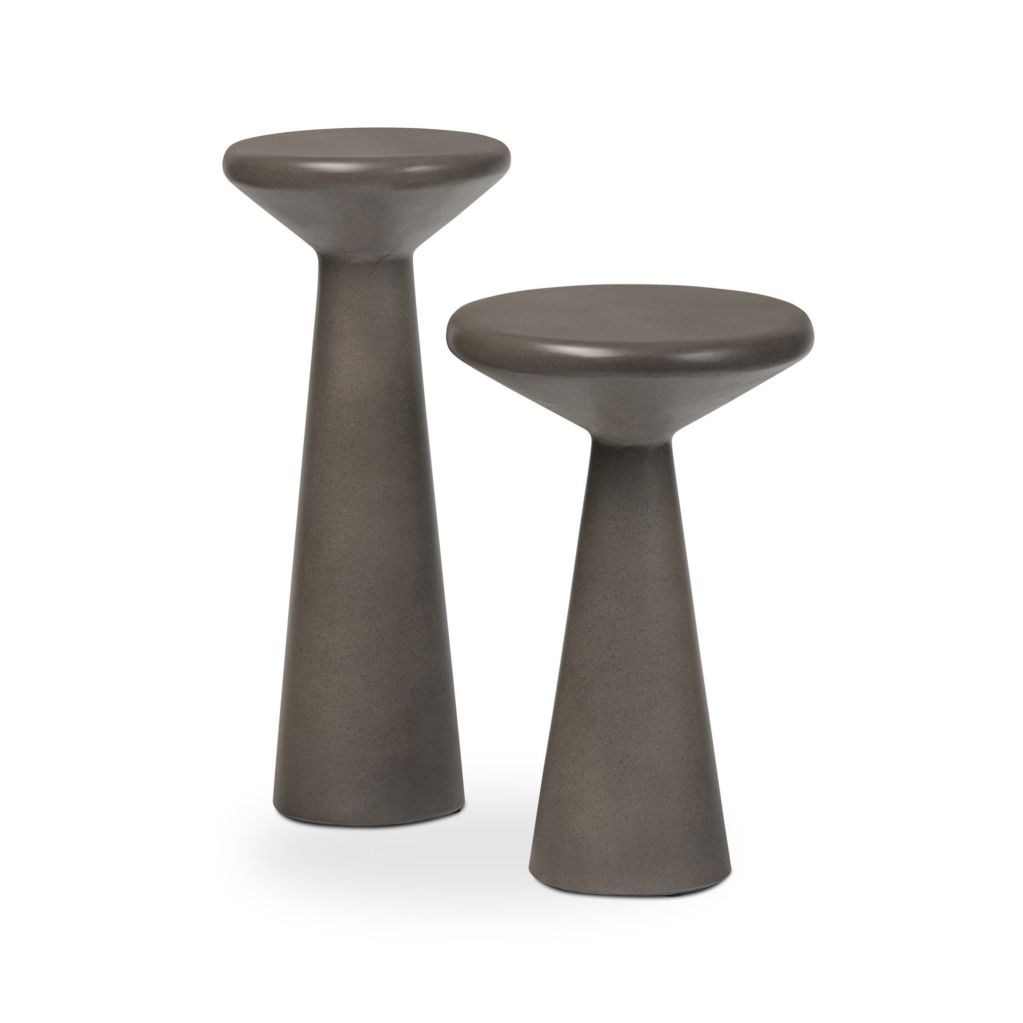 Ravine Concrete Accent Tables - Set of 2 - Dark Grey Side & End Tables Four Hands     Side & End Tables,https://www.oldbonesco.com,Mid Century Furniture, Furniture Sale, Old Bones Co, Mid Century Sale, Four Hands Furniture, Sale,Gus, Sale,Perigold Ravine Concrete Accent Tables - Set of 2 - Dark Grey Side & End Tables Sale, Perigold Sale Ravine Concrete Accent Tables - Set of 2 - Dark Grey,Ravine Concrete Accent Tables - Set of 2 - Dark Grey Lulu and Georgia,Burke Decor Sale Ravine Concrete Accent Tables - S