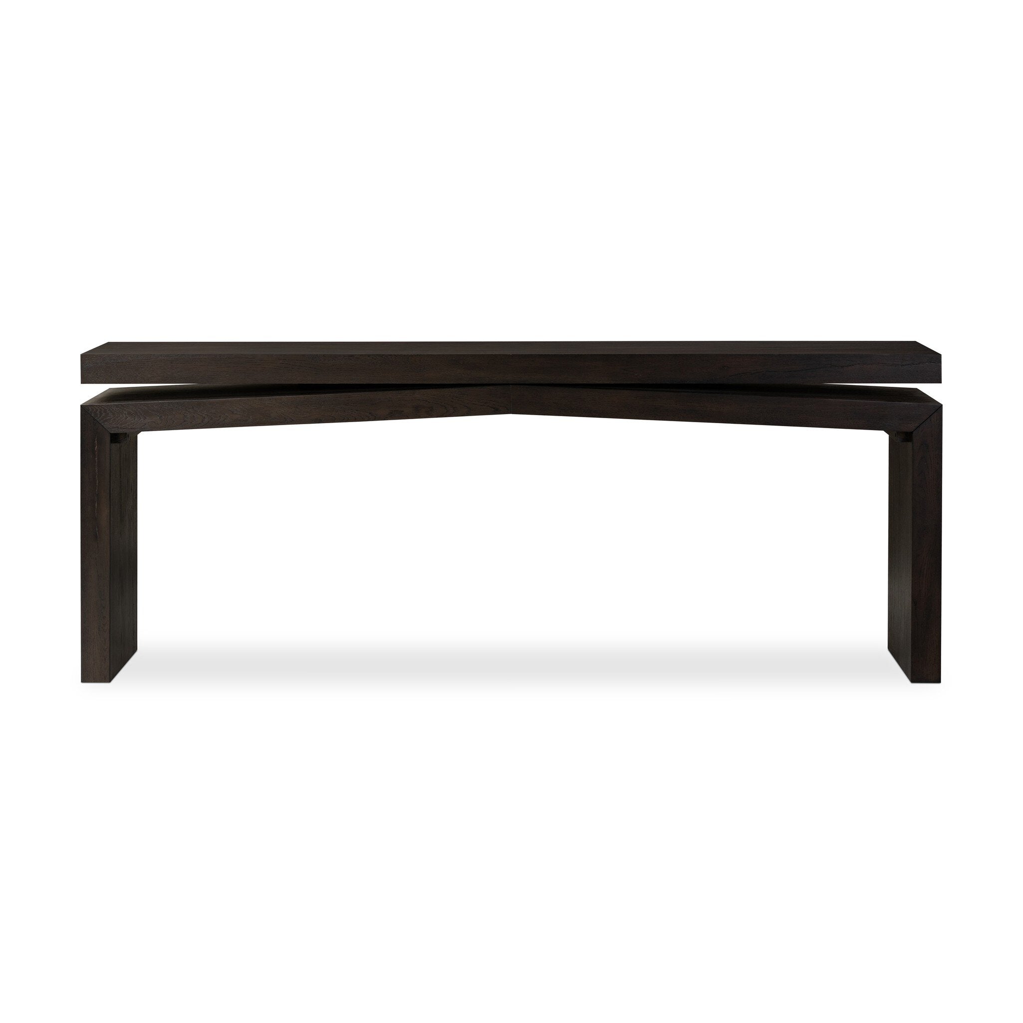 Matthes Oak Console Table Console Tables Four Hands Smoked Black Veneer    Console Tables,https://www.oldbonesco.com,Mid Century Furniture, Furniture Sale, Old Bones Co, Mid Century Sale, Four Hands Furniture, Sale,Gus, Sale,Perigold Matthes Oak Console Table Console Tables Sale, Perigold Sale Matthes Oak Console Table,Matthes Oak Console Table Lulu and Georgia,Burke Decor Sale Matthes Oak Console Table, open box furniture,Open Box Matthes Oak Console Table