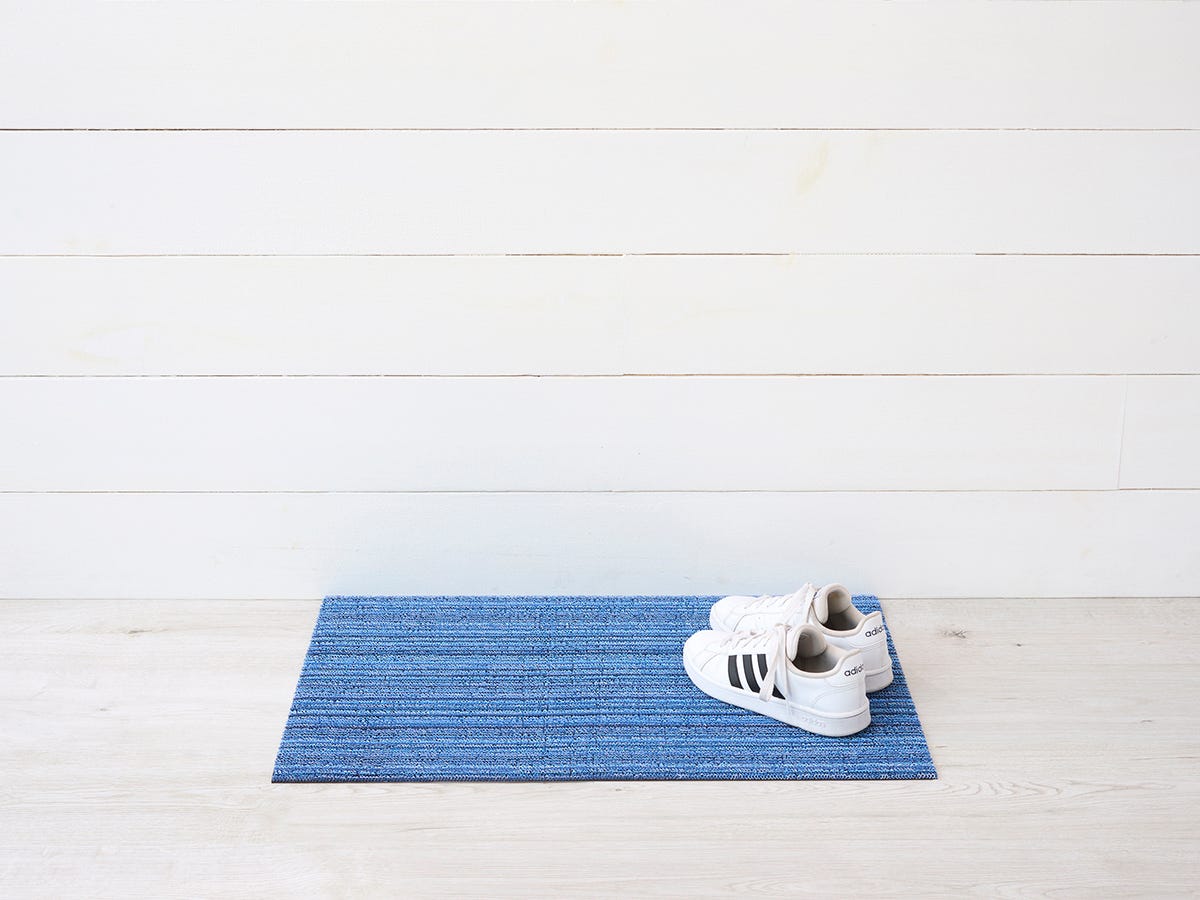 Skinny Stripe Shag Mat