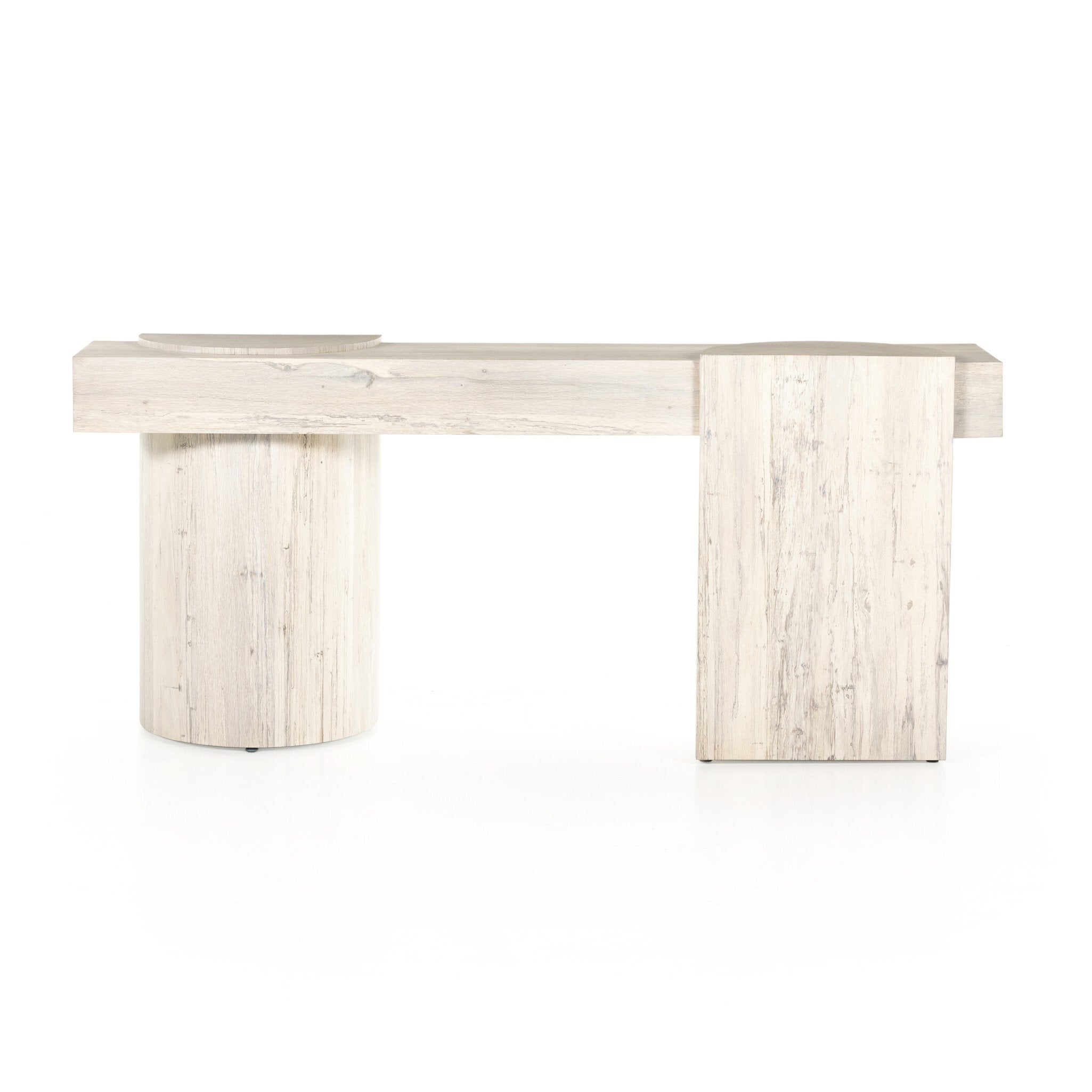 Georgie Console Table Console Tables Four Hands Bleached Spalted Oak    Console Tables,https://www.oldbonesco.com,Mid Century Furniture, Furniture Sale, Old Bones Co, Mid Century Sale, Four Hands Furniture, Sale,Gus, Sale,Perigold Georgie Console Table Console Tables Sale, Perigold Sale Georgie Console Table,Georgie Console Table Lulu and Georgia,Burke Decor Sale Georgie Console Table, open box furniture,Open Box Georgie Console Table