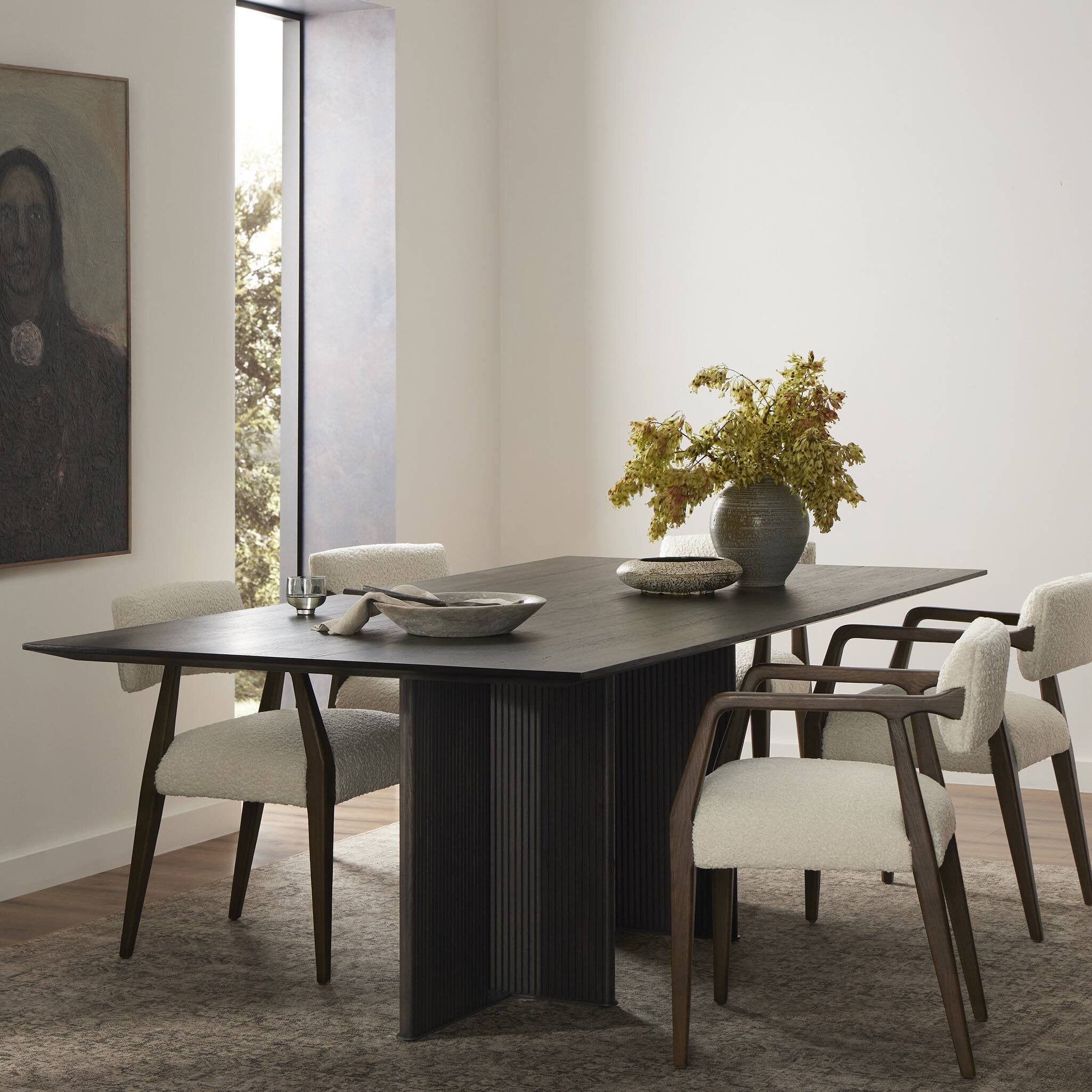 Leo Dining Table - Smoked Black Dining Tables Four Hands , Black Friday Sale Four Hands Furniture Sale, Old Bones Co, Mid Century Furniture Sale, Four Hands Furniture, Black Friday Sale Leo Dining Table - Smoked Black,Gus Sale, Perigold Leo Dining Table - Smoked Black Dining Tables Black Friday Sale , Perigold Sale Leo Dining Table - Smoked Black,Leo Dining Table - Smoked Black Lulu and Georgia, Burke Decor Sale Leo Dining Table - Smoked Black, www.oldbonesco.com