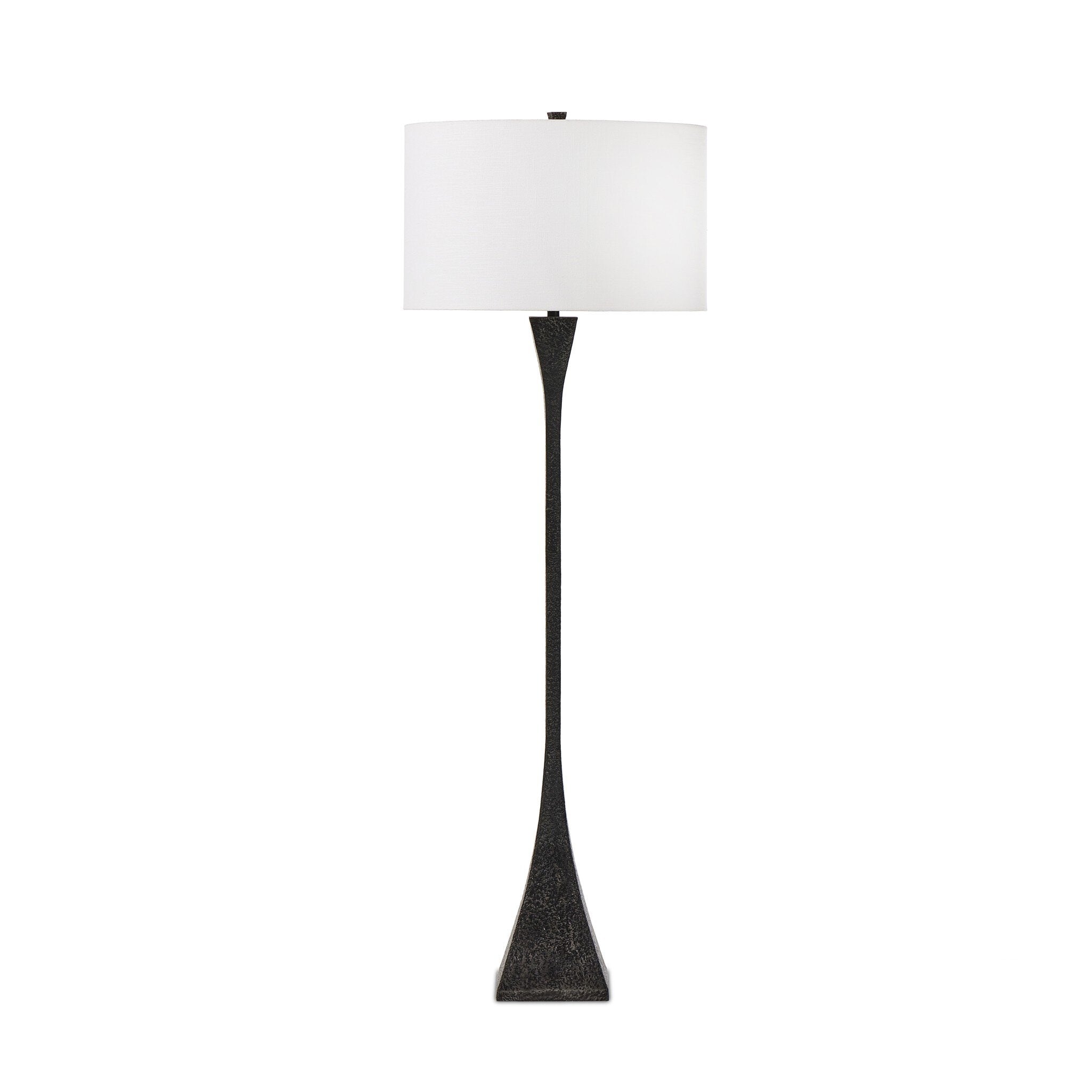 Tapered Forged Floor Lamp - Forged Black Aluminum Floor Lamps Four Hands     Floor Lamps,https://www.oldbonesco.com,Mid Century Furniture, Furniture Sale, Old Bones Co, Mid Century Sale, Four Hands Furniture, Sale,Gus, Sale,Perigold Tapered Forged Floor Lamp - Forged Black Aluminum Floor Lamps Sale, Perigold Sale Tapered Forged Floor Lamp - Forged Black Aluminum,Tapered Forged Floor Lamp - Forged Black Aluminum Lulu and Georgia,Burke Decor Sale Tapered Forged Floor Lamp - Forged Black Aluminum, open box fur