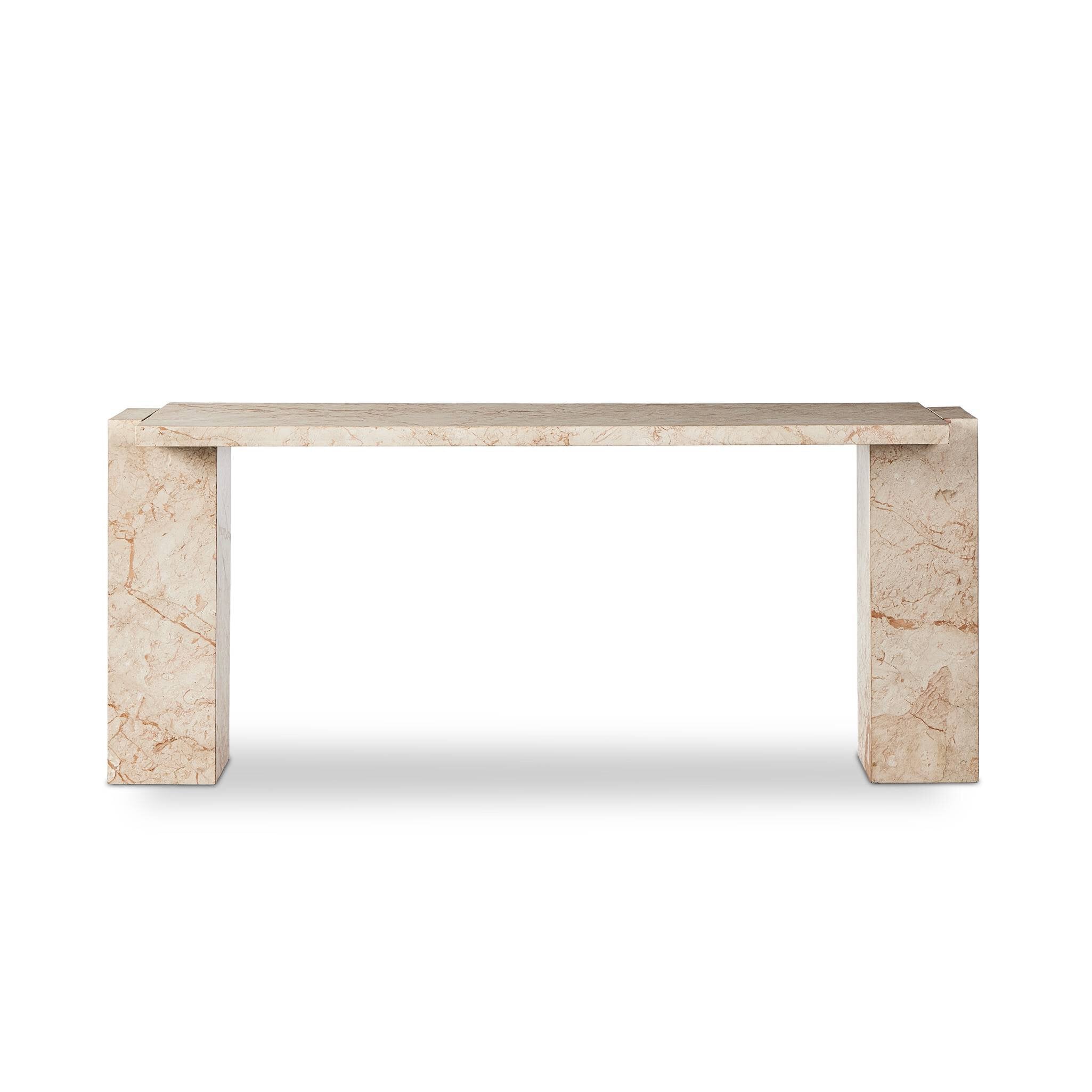 Romano Console Table - Desert Taupe Marble Console Tables Four Hands     Console Tables,https://www.oldbonesco.com,Mid Century Furniture, Furniture Sale, Old Bones Co, Mid Century Sale, Four Hands Furniture, Sale,Gus, Sale,Perigold Romano Console Table - Desert Taupe Marble Console Tables Sale, Perigold Sale Romano Console Table - Desert Taupe Marble,Romano Console Table - Desert Taupe Marble Lulu and Georgia,Burke Decor Sale Romano Console Table - Desert Taupe Marble, open box furniture,Open Box Romano Con