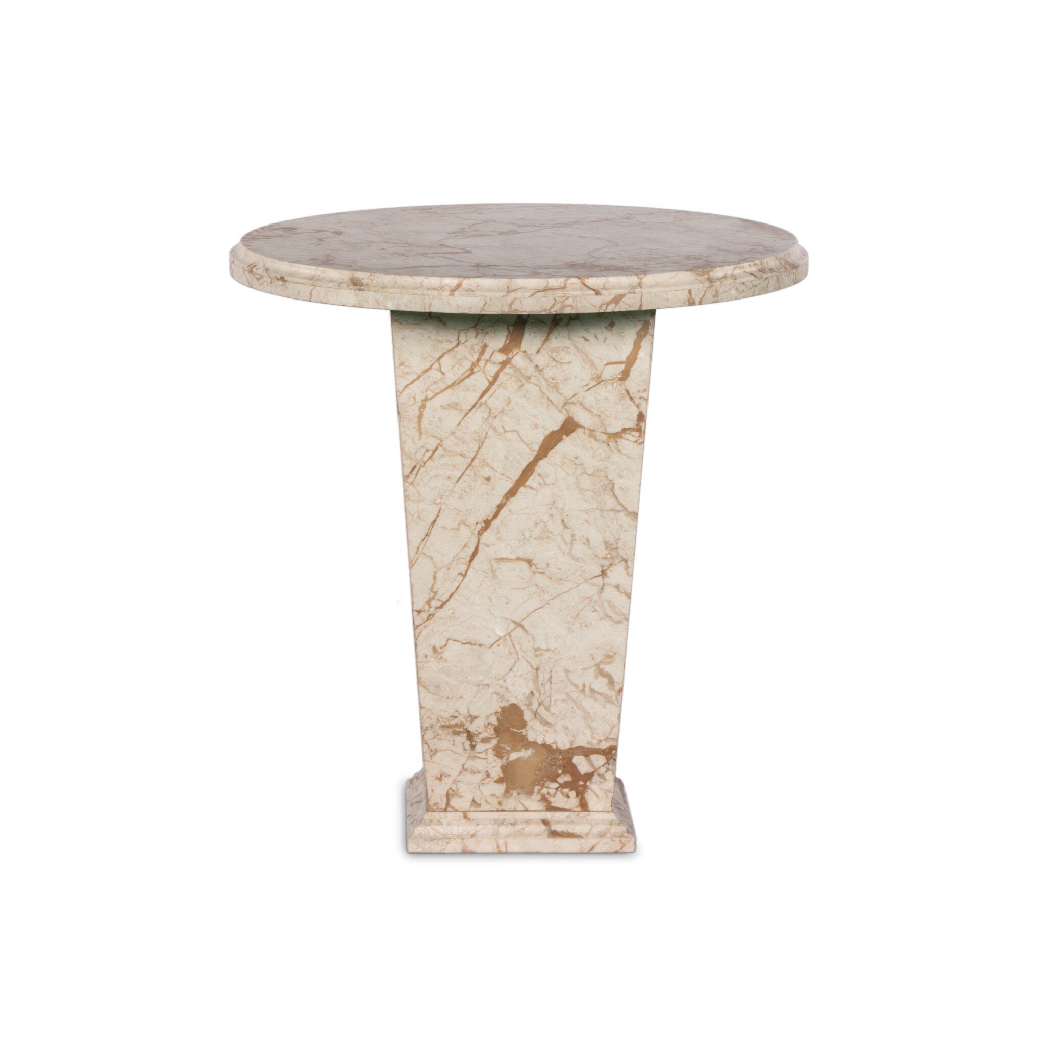 Eslo End Table Side & End Tables Four Hands Desert Taupe Marble    Side & End Tables,https://www.oldbonesco.com,Mid Century Furniture, Furniture Sale, Old Bones Co, Mid Century Sale, Four Hands Furniture, Sale,Gus, Sale,Perigold Eslo End Table Side & End Tables Sale, Perigold Sale Eslo End Table,Eslo End Table Lulu and Georgia,Burke Decor Sale Eslo End Table, open box furniture,Open Box Eslo End Table