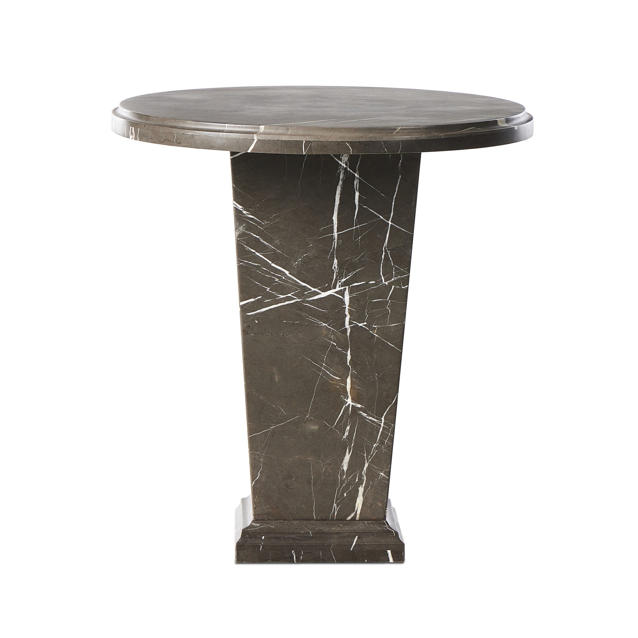 Eslo End Table Side & End Tables Four Hands Grey Italian Marble    Side & End Tables,https://www.oldbonesco.com,Mid Century Furniture, Furniture Sale, Old Bones Co, Mid Century Sale, Four Hands Furniture, Sale,Gus, Sale,Perigold Eslo End Table Side & End Tables Sale, Perigold Sale Eslo End Table,Eslo End Table Lulu and Georgia,Burke Decor Sale Eslo End Table, open box furniture,Open Box Eslo End Table