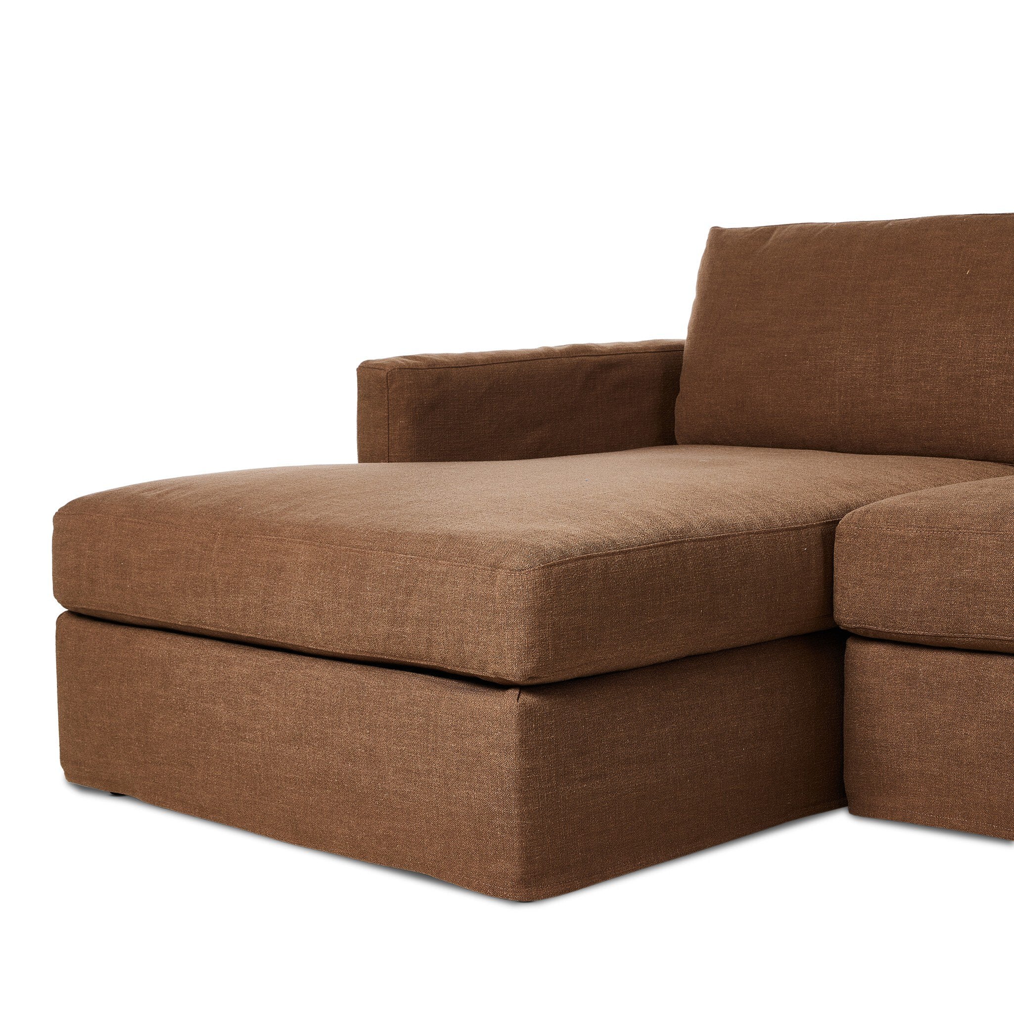 Hampton 2-Piece Slipcover Sectional - Antwerp Cafe Sectionals Four Hands     Sectionals,https://www.oldbonesco.com,Mid Century Furniture, Furniture Sale, Old Bones Co, Mid Century Sale, Four Hands Furniture, Sale,Gus, Sale,Perigold Hampton 2-Piece Slipcover Sectional - Antwerp Cafe Sectionals Sale, Perigold Sale Hampton 2-Piece Slipcover Sectional - Antwerp Cafe,Hampton 2-Piece Slipcover Sectional - Antwerp Cafe Lulu and Georgia,Burke Decor Sale Hampton 2-Piece Slipcover Sectional - Antwerp Cafe, open box f