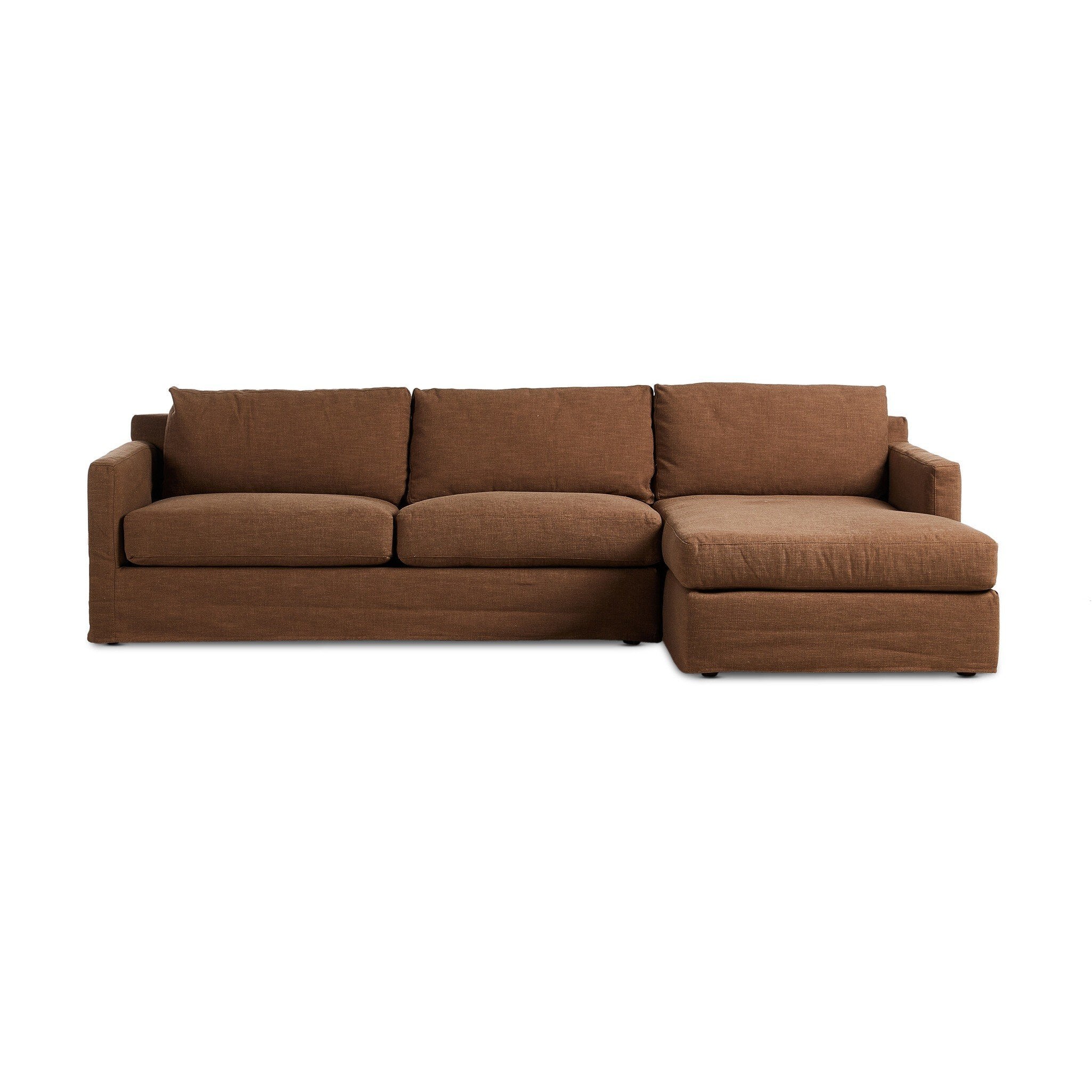 Hampton 2-Piece Slipcover Sectional - Antwerp Cafe Sectionals Four Hands Right Chaise    Sectionals,https://www.oldbonesco.com,Mid Century Furniture, Furniture Sale, Old Bones Co, Mid Century Sale, Four Hands Furniture, Sale,Gus, Sale,Perigold Hampton 2-Piece Slipcover Sectional - Antwerp Cafe Sectionals Sale, Perigold Sale Hampton 2-Piece Slipcover Sectional - Antwerp Cafe,Hampton 2-Piece Slipcover Sectional - Antwerp Cafe Lulu and Georgia,Burke Decor Sale Hampton 2-Piece Slipcover Sectional - Antwerp Cafe