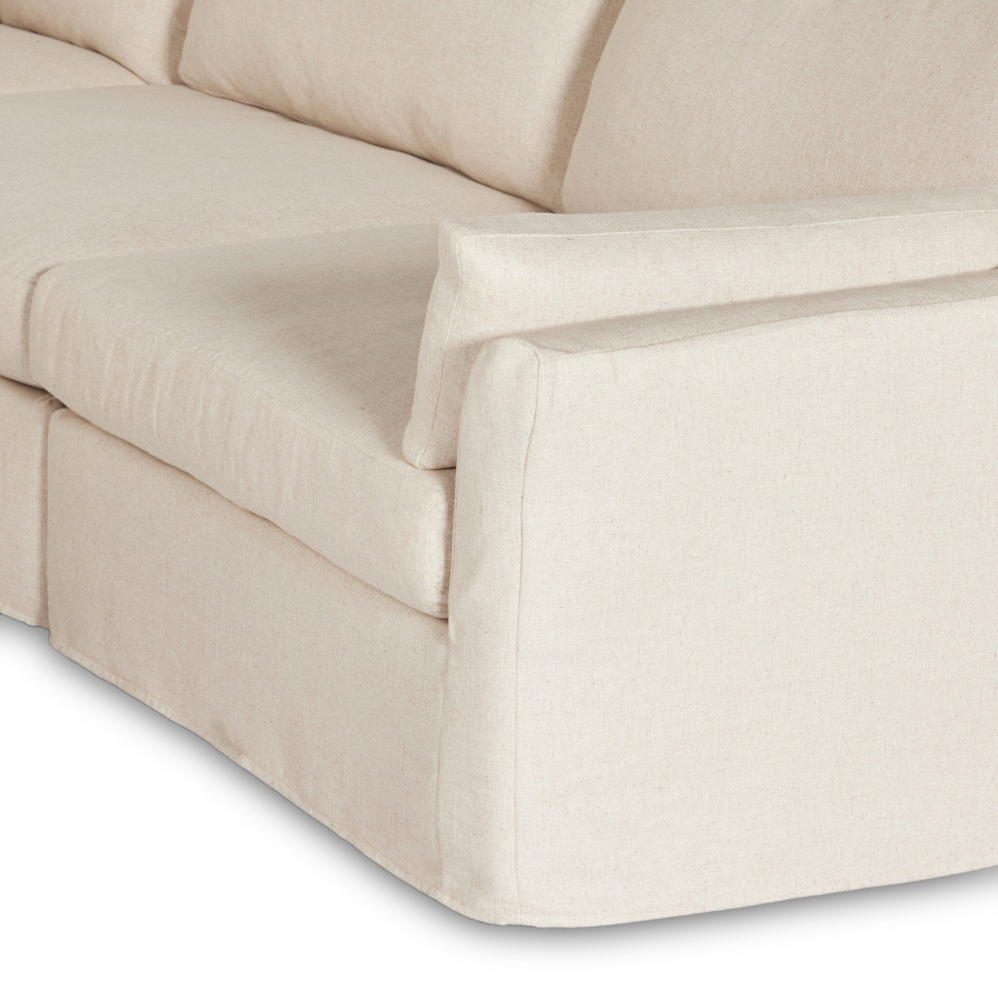 Delray 8-Piece Slipcover Sofa Sectional - Evere Creme Sectionals Four Hands     Sectionals, Mid Century Furniture, Furniture Sale, Old Bones Co, Mid Century Furniture Sale, Four Hands Furniture, Sale,Gus, Sale,Perigold Delray 8-Piece Slipcover Sofa Sectional - Evere Creme Sectionals Sale, Perigold Sale Delray 8-Piece Slipcover Sofa Sectional - Evere Creme,Delray 8-Piece Slipcover Sofa Sectional - Evere Creme Lulu and Georgia, Burke Decor Sale Delray 8-Piece Slipcover Sofa Sectional - Evere Creme, www.oldbon