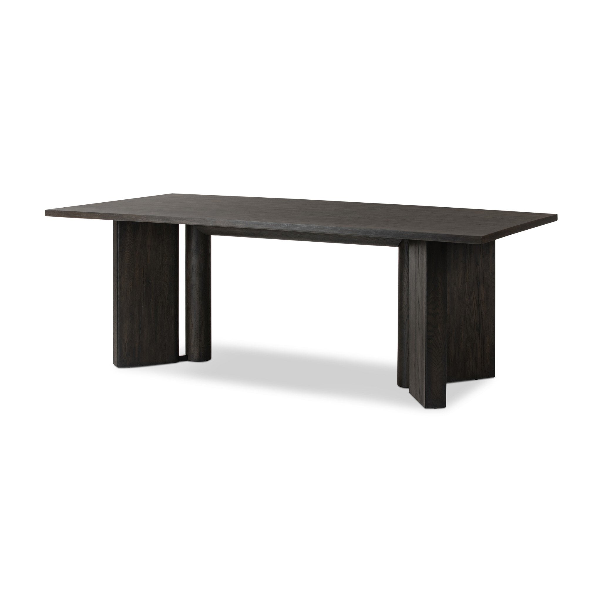 Huxley Dining Table - Smoked Black Veneer Dining & Kitchen Tables Four Hands     Dining & Kitchen Tables,https://www.oldbonesco.com,Mid Century Furniture, Furniture Sale, Old Bones Co, Mid Century Sale, Four Hands Furniture, Sale,Gus, Sale,Perigold Huxley Dining Table - Smoked Black Veneer Dining & Kitchen Tables Sale, Perigold Sale Huxley Dining Table - Smoked Black Veneer,Huxley Dining Table - Smoked Black Veneer Lulu and Georgia,Burke Decor Sale Huxley Dining Table - Smoked Black Veneer, open box furnitu