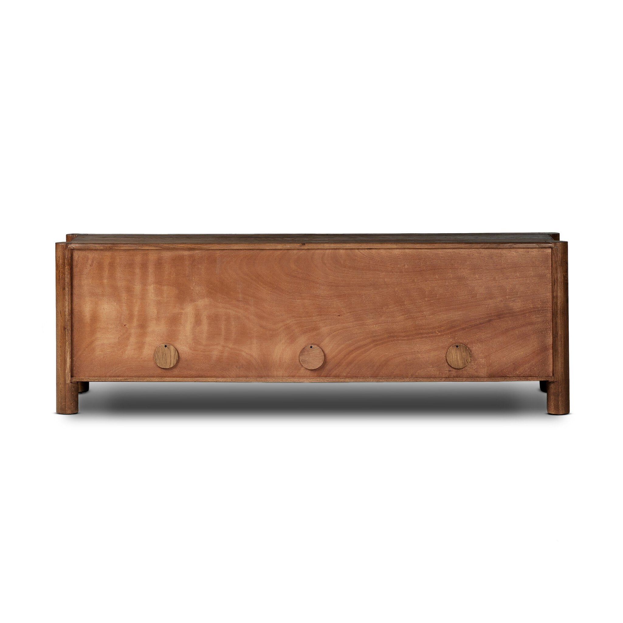 Ezri Media Console - Cocoa Oak Media Consoles Four Hands     Media Consoles,https://www.oldbonesco.com,Mid Century Furniture, Furniture Sale, Old Bones Co, Mid Century Sale, Four Hands Furniture, Sale,Gus, Sale,Perigold Ezri Media Console - Cocoa Oak Media Consoles Sale, Perigold Sale Ezri Media Console - Cocoa Oak,Ezri Media Console - Cocoa Oak Lulu and Georgia,Burke Decor Sale Ezri Media Console - Cocoa Oak, open box furniture,Open Box Ezri Media Console - Cocoa Oak