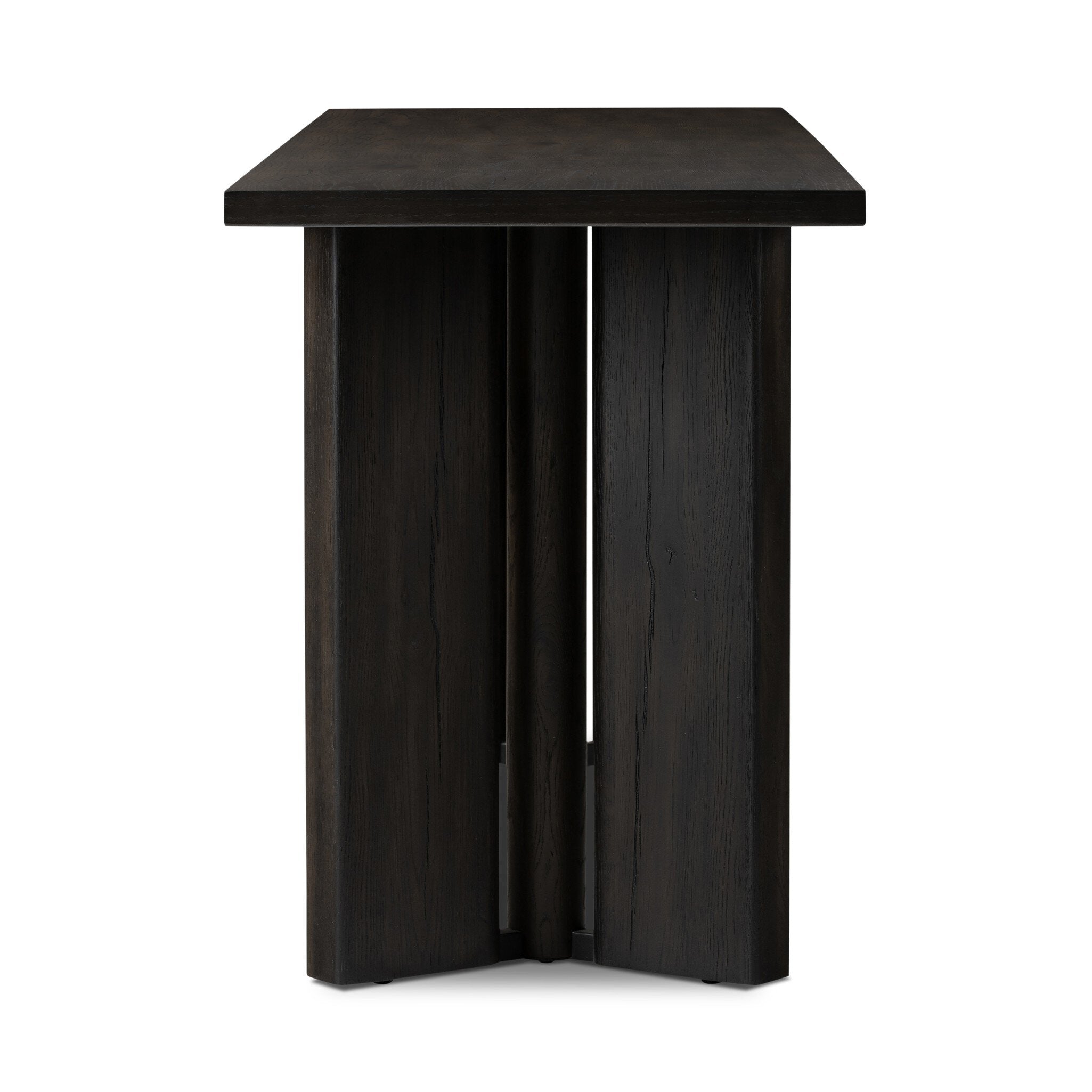 Huxley Console Table - Smoked Black Veneer Console Tables Four Hands     Console Tables,https://www.oldbonesco.com,Mid Century Furniture, Furniture Sale, Old Bones Co, Mid Century Sale, Four Hands Furniture, Sale,Gus, Sale,Perigold Huxley Console Table - Smoked Black Veneer Console Tables Sale, Perigold Sale Huxley Console Table - Smoked Black Veneer,Huxley Console Table - Smoked Black Veneer Lulu and Georgia,Burke Decor Sale Huxley Console Table - Smoked Black Veneer, open box furniture,Open Box Huxley Con