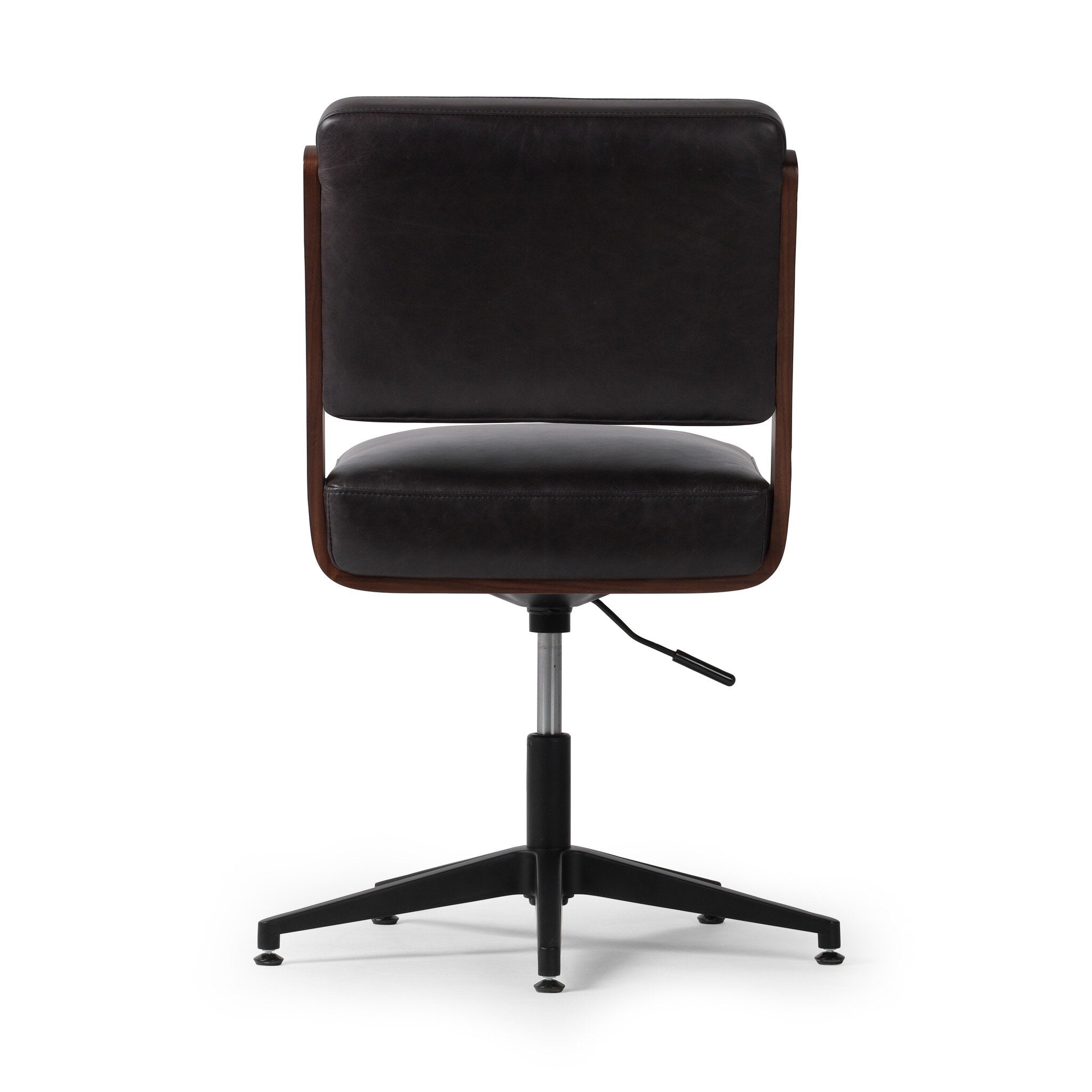 Landon Armless Desk Chair - Sonoma Black Chairs Four Hands     Chairs,https://www.oldbonesco.com,Mid Century Furniture, Furniture Sale, Old Bones Co, Mid Century Sale, Four Hands Furniture, Sale,Gus, Sale,Perigold Landon Armless Desk Chair - Sonoma Black Chairs Sale, Perigold Sale Landon Armless Desk Chair - Sonoma Black,Landon Armless Desk Chair - Sonoma Black Lulu and Georgia,Burke Decor Sale Landon Armless Desk Chair - Sonoma Black, open box furniture,Open Box Landon Armless Desk Chair - Sonoma Black