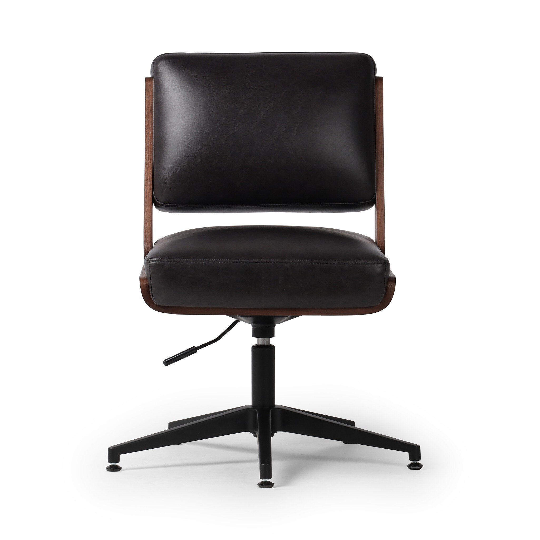 Landon Armless Desk Chair - Sonoma Black Chairs Four Hands     Chairs,https://www.oldbonesco.com,Mid Century Furniture, Furniture Sale, Old Bones Co, Mid Century Sale, Four Hands Furniture, Sale,Gus, Sale,Perigold Landon Armless Desk Chair - Sonoma Black Chairs Sale, Perigold Sale Landon Armless Desk Chair - Sonoma Black,Landon Armless Desk Chair - Sonoma Black Lulu and Georgia,Burke Decor Sale Landon Armless Desk Chair - Sonoma Black, open box furniture,Open Box Landon Armless Desk Chair - Sonoma Black