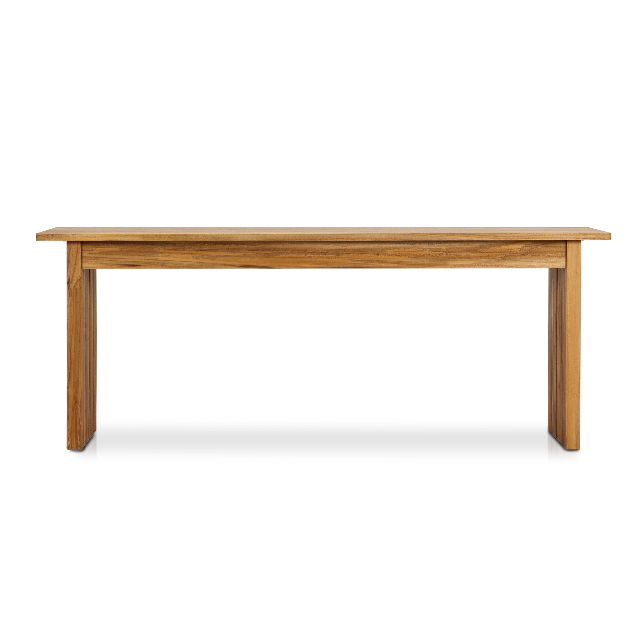 Chapman Outdoor Console Table - Natural Teak-FSC Outdoor Tables & Storage Four Hands Default Title    Outdoor Tables & Storage,https://www.oldbonesco.com,Mid Century Furniture, Furniture Sale, Old Bones Co, Mid Century Sale, Four Hands Furniture, Sale,Gus, Sale,Perigold Chapman Outdoor Console Table - Natural Teak-FSC Outdoor Tables & Storage Sale, Perigold Sale Chapman Outdoor Console Table - Natural Teak-FSC,Chapman Outdoor Console Table - Natural Teak-FSC Lulu and Georgia,Burke Decor Sale Chapman Outdoor