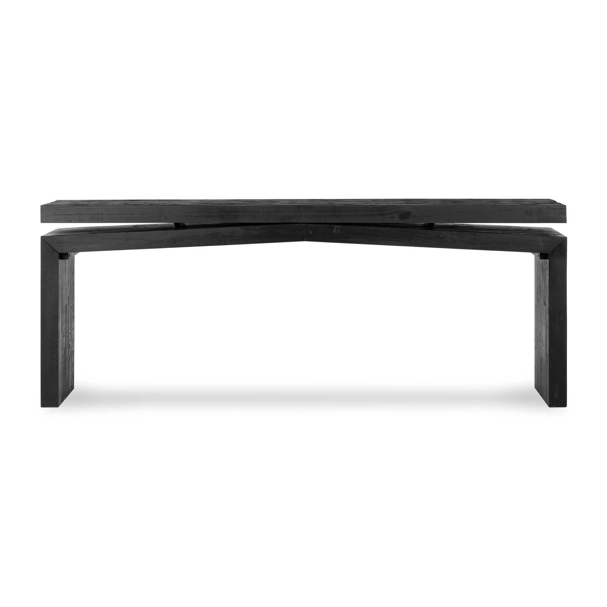 Matthes Large Console Table Console Tables Four Hands Aged Black Pine    Console Tables,https://www.oldbonesco.com,Mid Century Furniture, Furniture Sale, Old Bones Co, Mid Century Sale, Four Hands Furniture, Sale,Gus, Sale,Perigold Matthes Large Console Table Console Tables Sale, Perigold Sale Matthes Large Console Table,Matthes Large Console Table Lulu and Georgia,Burke Decor Sale Matthes Large Console Table, open box furniture,Open Box Matthes Large Console Table