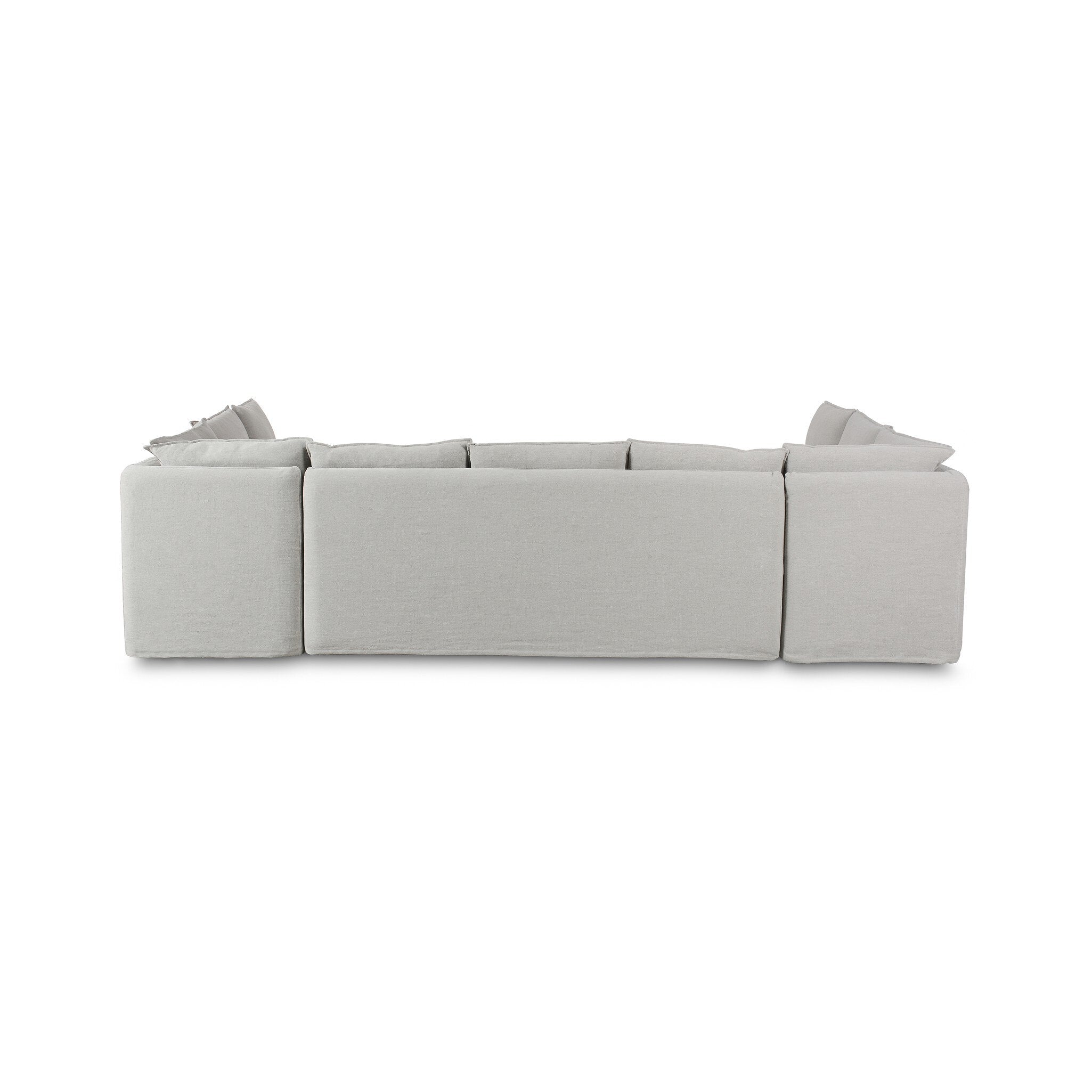 Andre Slipcover Dining Banquette - Broadway Stone Benches Four Hands     Benches,https://www.oldbonesco.com,Mid Century Furniture, Furniture Sale, Old Bones Co, Mid Century Sale, Four Hands Furniture, Sale,Gus, Sale,Perigold Andre Slipcover Dining Banquette - Broadway Stone Benches Sale, Perigold Sale Andre Slipcover Dining Banquette - Broadway Stone,Andre Slipcover Dining Banquette - Broadway Stone Lulu and Georgia,Burke Decor Sale Andre Slipcover Dining Banquette - Broadway Stone, open box furniture,Open 