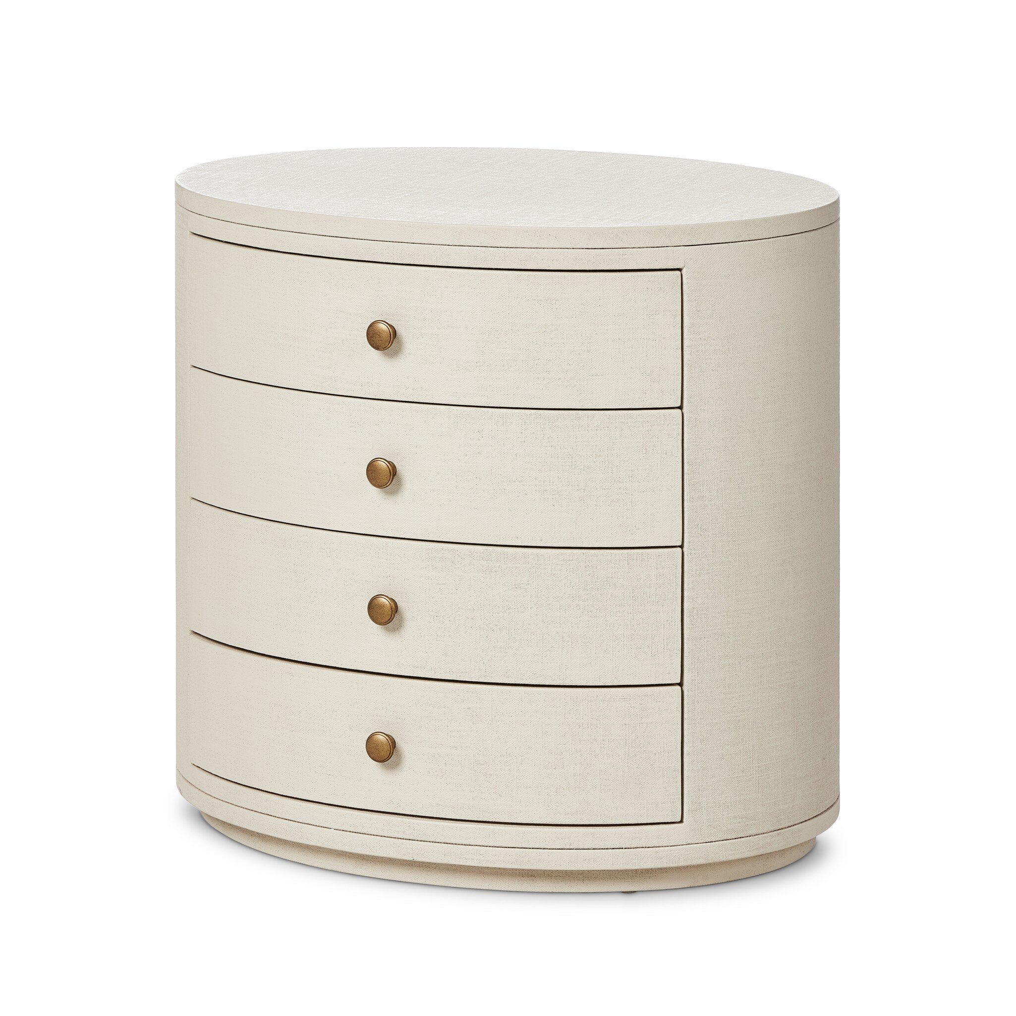 Amelia Oval Nightstand Nightstands Four Hands Ivory Painted Linen , Black Friday Sale Four Hands Furniture Sale, Old Bones Co, Mid Century Furniture Sale, Four Hands Furniture, Black Friday Sale Amelia Oval Nightstand,Gus Sale, Perigold Amelia Oval Nightstand Nightstands Black Friday Sale , Perigold Sale Amelia Oval Nightstand,Amelia Oval Nightstand Lulu and Georgia, Burke Decor Sale Amelia Oval Nightstand, www.oldbonesco.com