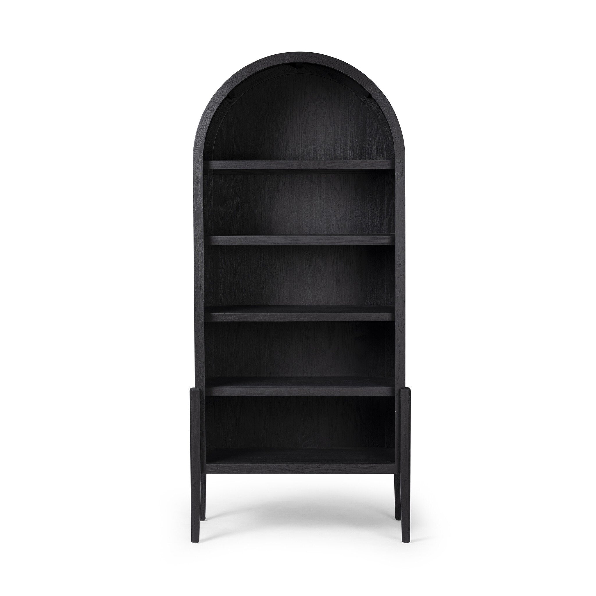 Tolle Bookcase Bookcases Four Hands Drifted Matte Black with Black Veneer    Bookcases,https://www.oldbonesco.com,Mid Century Furniture, Furniture Sale, Old Bones Co, Mid Century Sale, Four Hands Furniture, Sale,Gus, Sale,Perigold Tolle Bookcase Bookcases Sale, Perigold Sale Tolle Bookcase,Tolle Bookcase Lulu and Georgia,Burke Decor Sale Tolle Bookcase, open box furniture,Open Box Tolle Bookcase