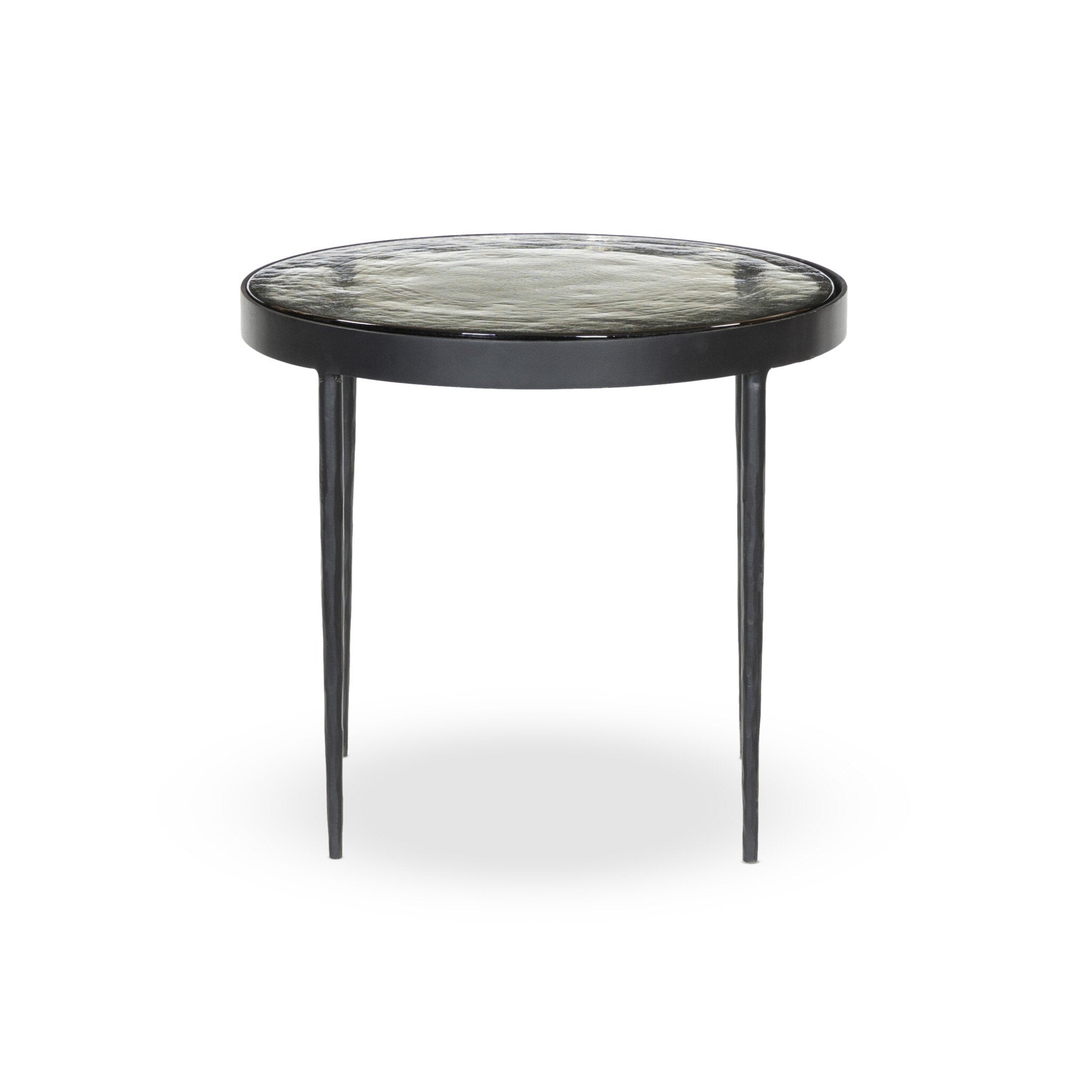 Yoko Nesting Table - Smoked Brown Cast Glass