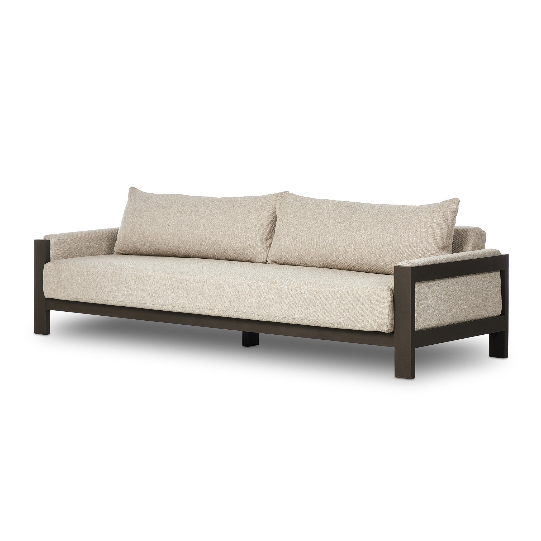 Chapman Outdoor Metal Sofa-106" - Concha Fog Outdoor Sofas & Chaises Four Hands     Outdoor Sofas & Chaises,https://www.oldbonesco.com,Mid Century Furniture, Furniture Sale, Old Bones Co, Mid Century Sale, Four Hands Furniture, Sale,Gus, Sale,Perigold Chapman Outdoor Metal Sofa-106" - Concha Fog Outdoor Sofas & Chaises Sale, Perigold Sale Chapman Outdoor Metal Sofa-106" - Concha Fog,Chapman Outdoor Metal Sofa-106" - Concha Fog Lulu and Georgia,Burke Decor Sale Chapman Outdoor Metal Sofa-106" - Concha Fog, o