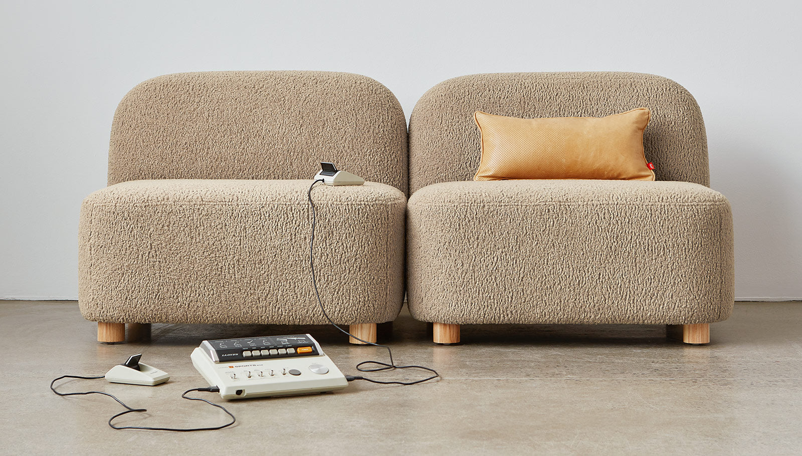 Circuit Modular 2-pc Armless Sofa Sofa Gus*     Four Hands, Mid Century Modern Furniture, Old Bones Furniture Company, Old Bones Co, Modern Mid Century, Designer Furniture, https://www.oldbonesco.com/