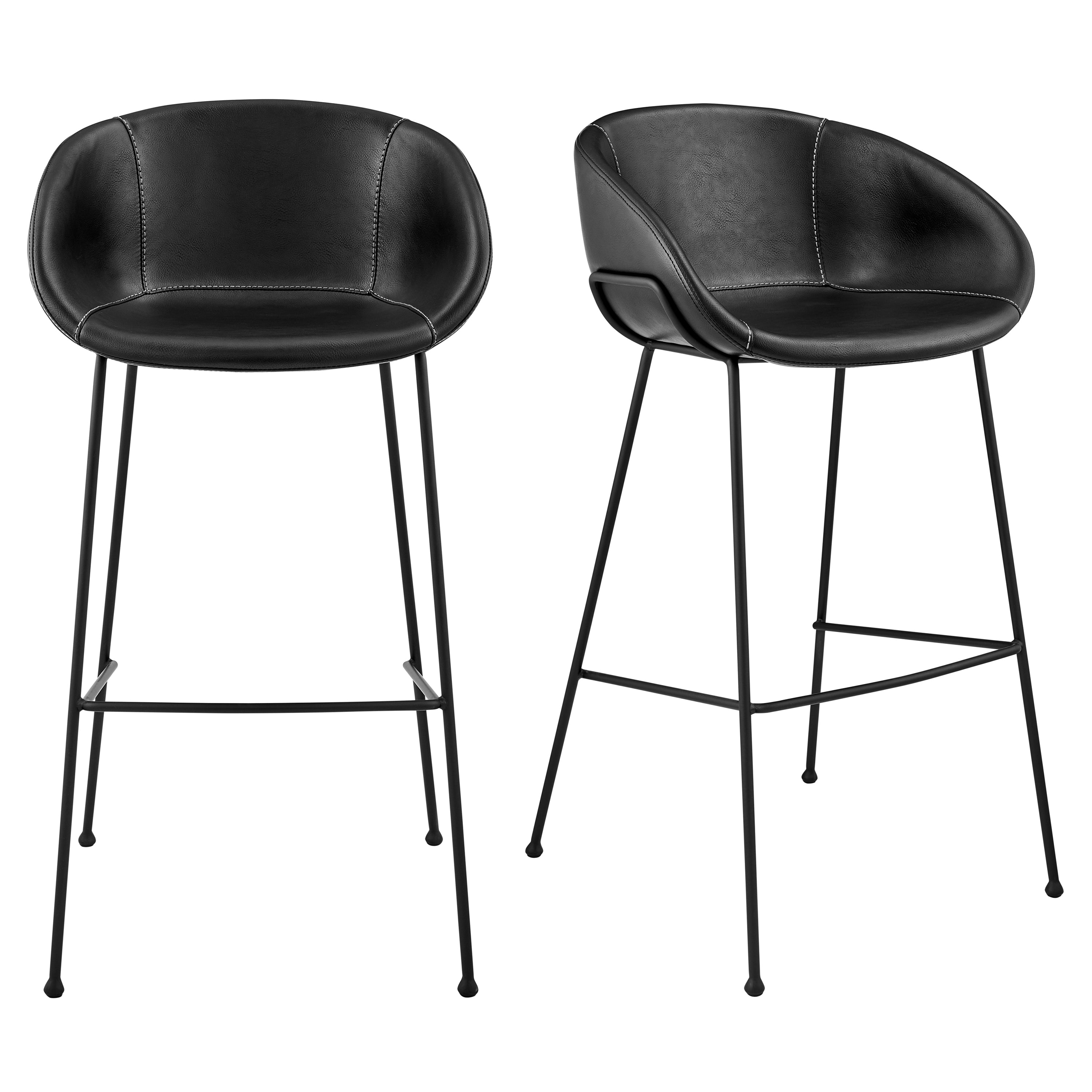 Zach Leather Bar Stool - Set of 2 Bar & Counter Stools Euro Style Black , Black Friday Sale Euro Style Furniture Sale, Old Bones Co, Mid Century Furniture Sale, Four Hands Furniture, Black Friday Sale Zach Leather Bar Stool - Set of 2,Gus Sale, Perigold Zach Leather Bar Stool - Set of 2 Bar & Counter Stools Black Friday Sale , Perigold Sale Zach Leather Bar Stool - Set of 2,Zach Leather Bar Stool - Set of 2 Lulu and Georgia, Burke Decor Sale Zach Leather Bar Stool - Set of 2, www.oldbonesco.com