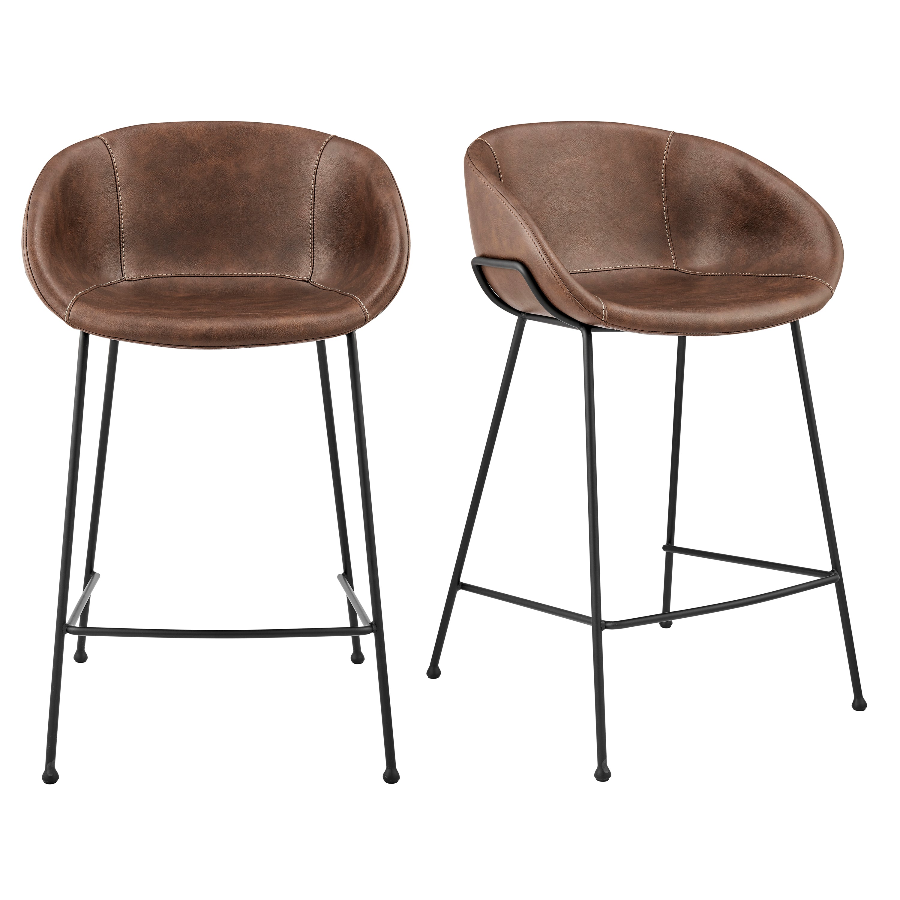 Zach Leather Counter Stool - Set of 2 Bar & Counter Stools Euro Style Dark Brown , Black Friday Sale Euro Style Furniture Sale, Old Bones Co, Mid Century Furniture Sale, Four Hands Furniture, Black Friday Sale Zach Leather Counter Stool - Set of 2,Gus Sale, Perigold Zach Leather Counter Stool - Set of 2 Bar & Counter Stools Black Friday Sale , Perigold Sale Zach Leather Counter Stool - Set of 2,Zach Leather Counter Stool - Set of 2 Lulu and Georgia, Burke Decor Sale Zach Leather Counter Stool - Set of 2, ww