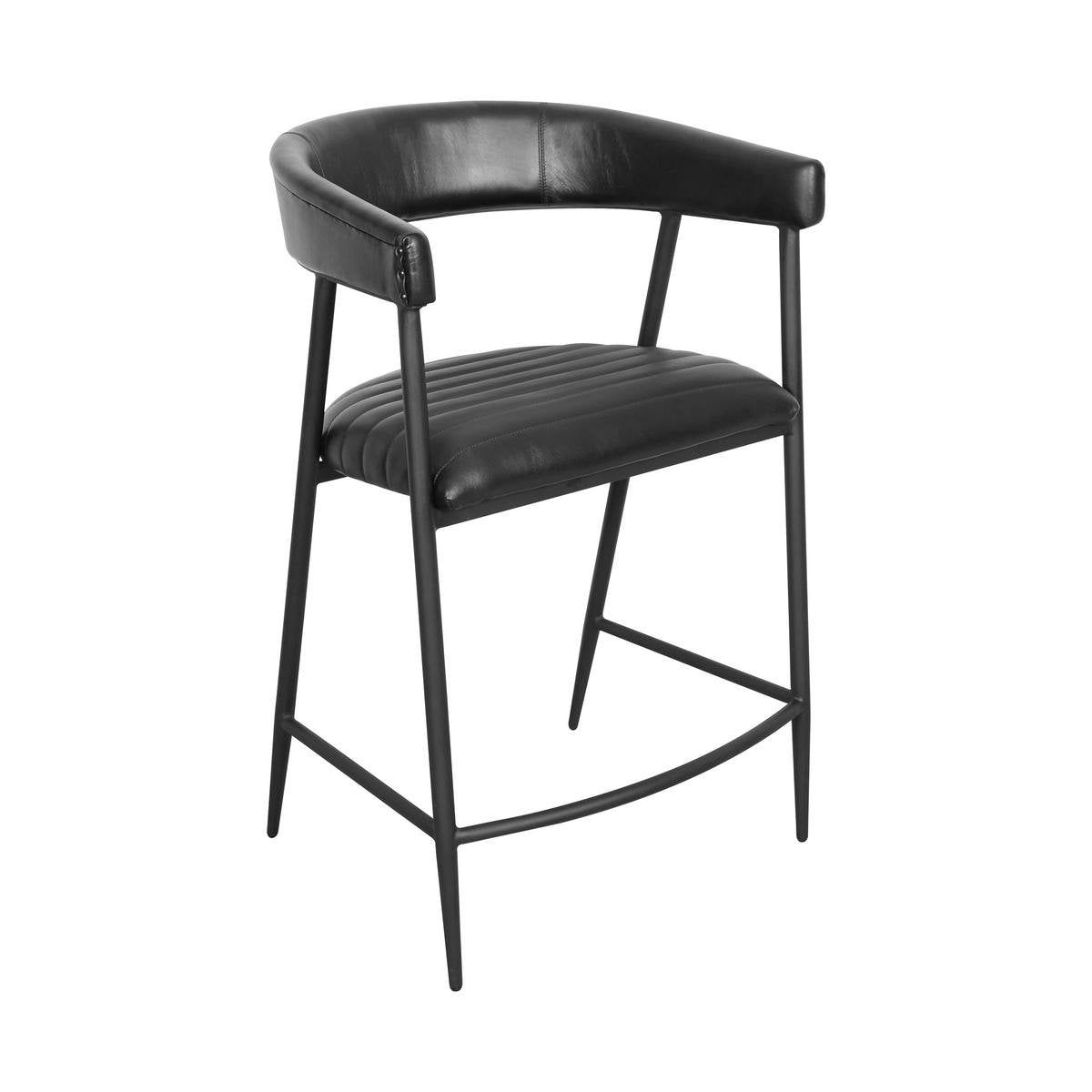 Preston 26" Counter Stool Counter Stools Classic Home Jet Black , Black Friday Sale Classic Home Furniture Sale, Old Bones Co, Mid Century Furniture Sale, Four Hands Furniture, Black Friday Sale Preston 26" Counter Stool,Gus Sale, Perigold Preston 26" Counter Stool Counter Stools Black Friday Sale , Perigold Sale Preston 26" Counter Stool,Preston 26" Counter Stool Lulu and Georgia, Burke Decor Sale Preston 26" Counter Stool, www.oldbonesco.com