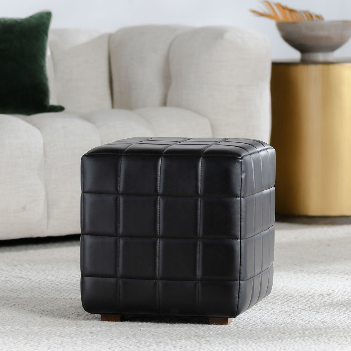 Carlo Leather 18" Square Ottoman Ottomans & Stools Classic Home , Black Friday Sale Classic Home Furniture Sale, Old Bones Co, Mid Century Furniture Sale, Four Hands Furniture, Black Friday Sale Carlo Leather 18" Square Ottoman,Gus Sale, Perigold Carlo Leather 18" Square Ottoman Ottomans & Stools Black Friday Sale , Perigold Sale Carlo Leather 18" Square Ottoman,Carlo Leather 18" Square Ottoman Lulu and Georgia, Burke Decor Sale Carlo Leather 18" Square Ottoman, www.oldbonesco.com