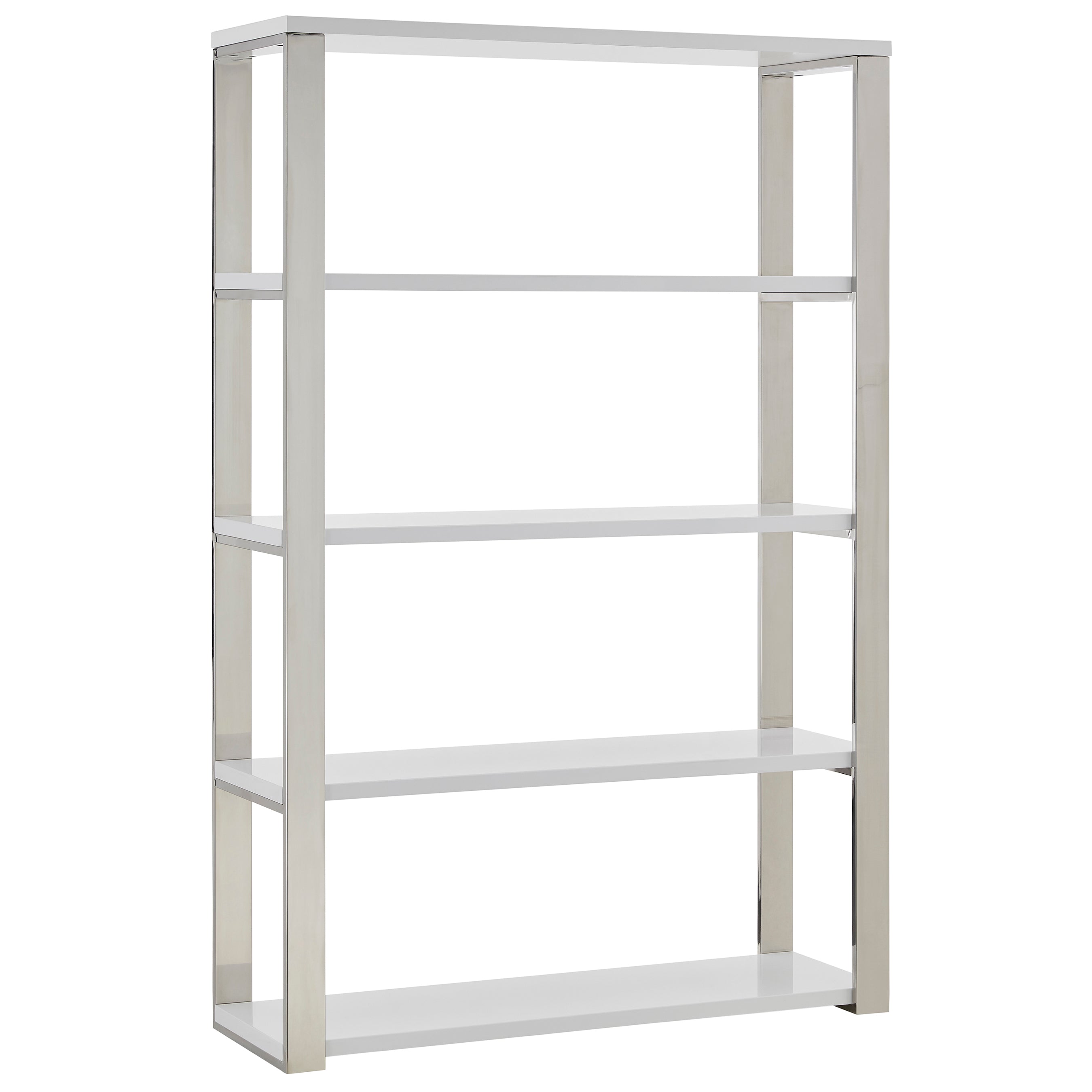 Dillon 40" Shelving Unit Bookcases & Shelves Euro Style White Polished Stainless Steel , Black Friday Sale Euro Style Furniture Sale, Old Bones Co, Mid Century Furniture Sale, Four Hands Furniture, Black Friday Sale Dillon 40" Shelving Unit,Gus Sale, Perigold Dillon 40" Shelving Unit Bookcases & Shelves Black Friday Sale , Perigold Sale Dillon 40" Shelving Unit,Dillon 40" Shelving Unit Lulu and Georgia, Burke Decor Sale Dillon 40" Shelving Unit, www.oldbonesco.com