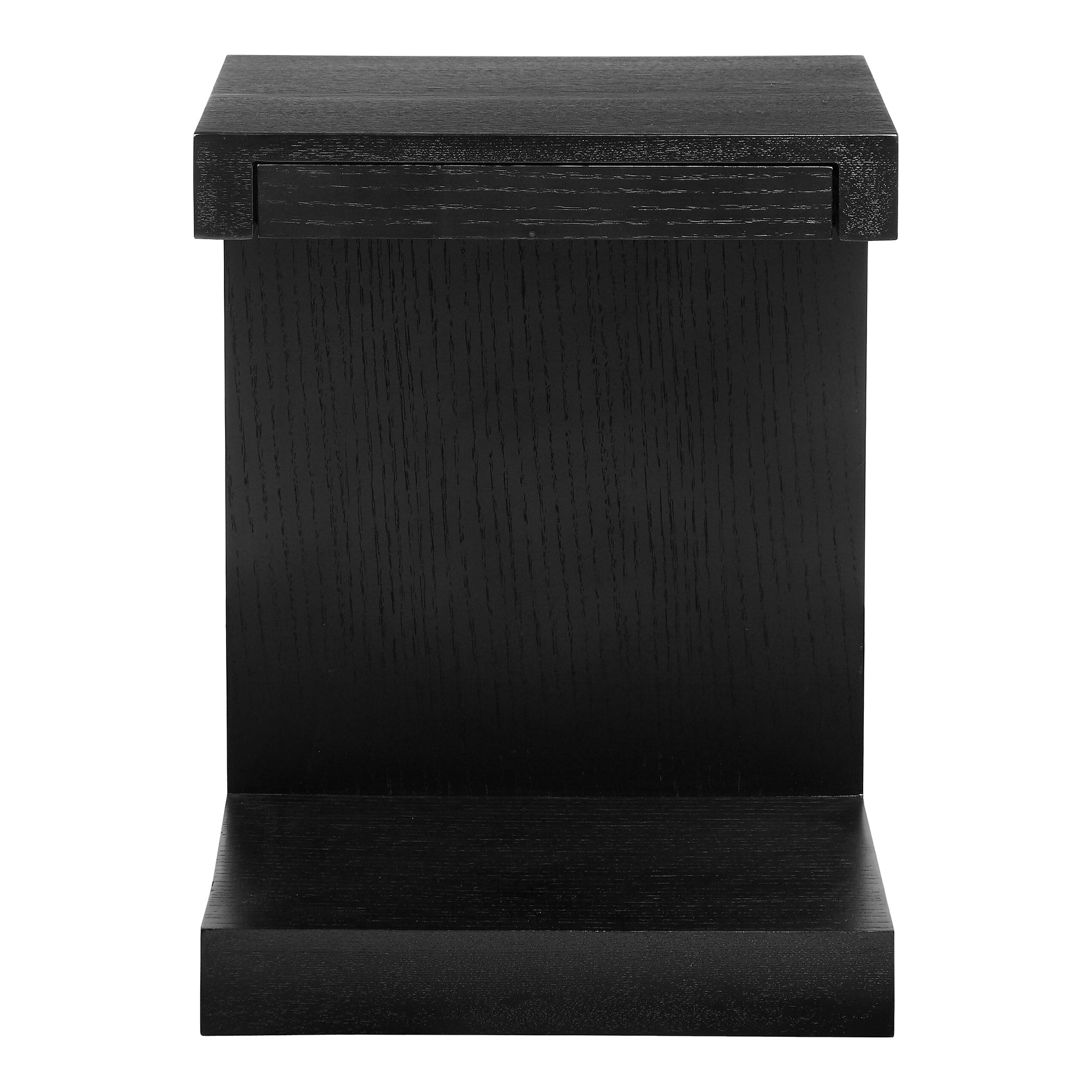 Zio Side Accent Table Black OakAccent Table Moe's Black Oak   Four Hands, Mid Century Modern Furniture, Old Bones Furniture Company, Old Bones Co, Modern Mid Century, Designer Furniture, Furniture Sale, Warehouse Furniture Sale, Zio Side Accent Table Sale, https://www.oldbonesco.com/