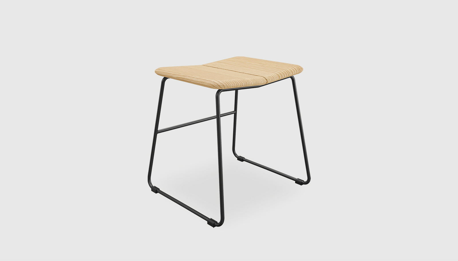 Aero Stool Natural Ash / BlackStools Gus*  Natural Ash Black  Four Hands, Mid Century Modern Furniture, Old Bones Furniture Company, Old Bones Co, Modern Mid Century, Designer Furniture, https://www.oldbonesco.com/