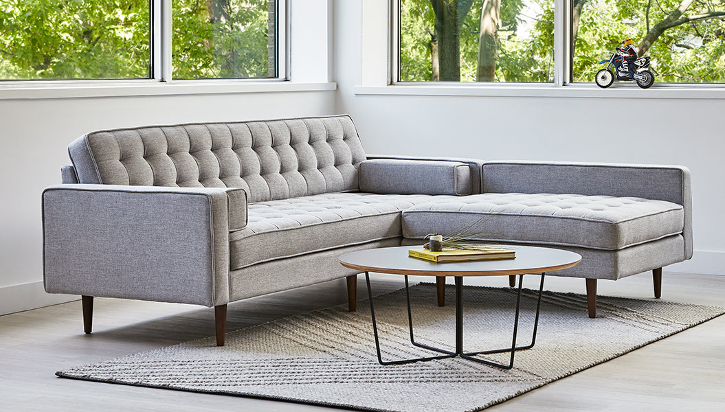 Array Coffee Table - Round Coffee Table Gus*     Four Hands, Mid Century Modern Furniture, Old Bones Furniture Company, Old Bones Co, Modern Mid Century, Designer Furniture, https://www.oldbonesco.com/