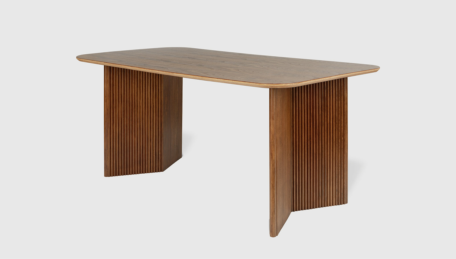 Atwell Dining Table-Rectangle Natural WalnutDining Table Gus*  Natural Walnut   Four Hands, Mid Century Modern Furniture, Old Bones Furniture Company, Old Bones Co, Modern Mid Century, Designer Furniture, https://www.oldbonesco.com/