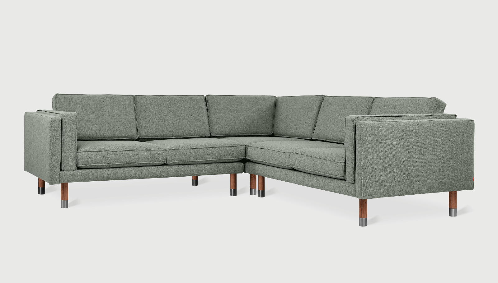 Augusta Bi-Sectional Sectional Gus*     Four Hands, Mid Century Modern Furniture, Old Bones Furniture Company, Old Bones Co, Modern Mid Century, Designer Furniture, https://www.oldbonesco.com/