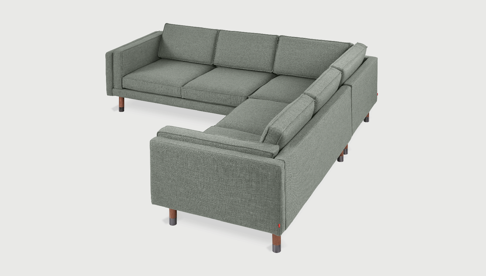 Augusta Bi-Sectional Sectional Gus*     Four Hands, Mid Century Modern Furniture, Old Bones Furniture Company, Old Bones Co, Modern Mid Century, Designer Furniture, https://www.oldbonesco.com/