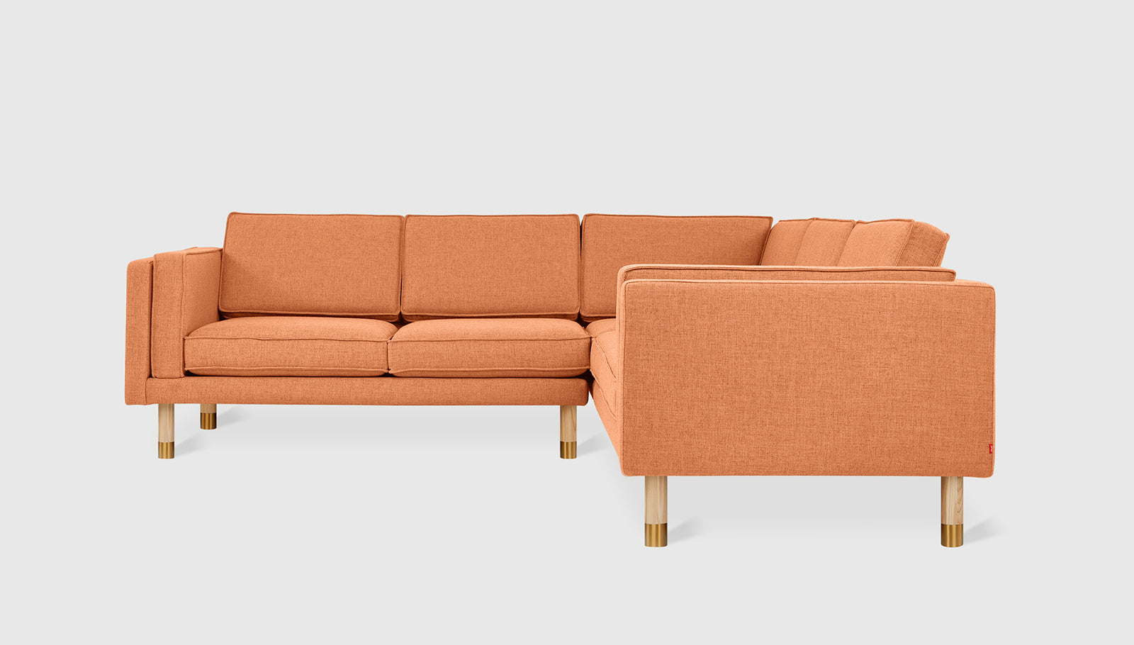 Augusta Bi-Sectional Sectional Gus*     Four Hands, Mid Century Modern Furniture, Old Bones Furniture Company, Old Bones Co, Modern Mid Century, Designer Furniture, https://www.oldbonesco.com/