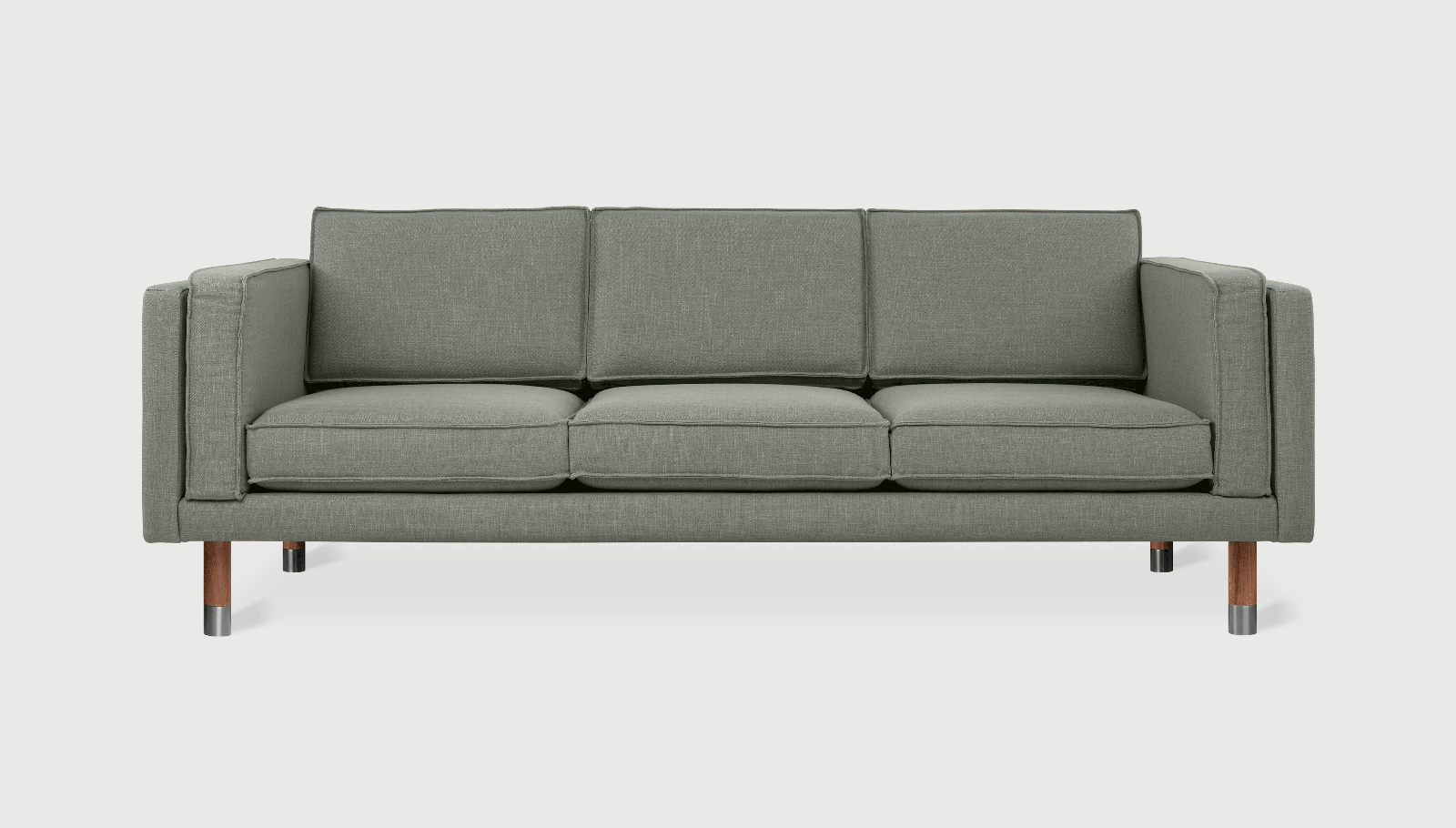 Augusta Sofa Caledon CinderSofa Gus*  Caledon Cinder   Four Hands, Mid Century Modern Furniture, Old Bones Furniture Company, Old Bones Co, Modern Mid Century, Designer Furniture, https://www.oldbonesco.com/