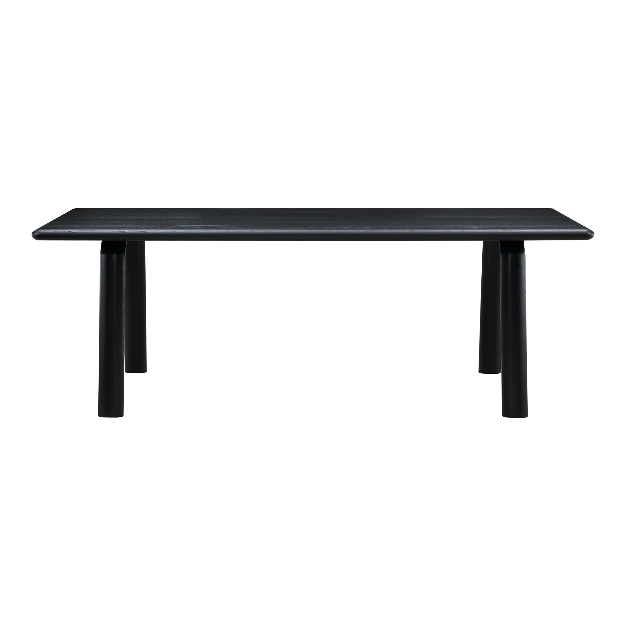 Malibu Dining Table BlackDining Table Moe's Black   Four Hands, Mid Century Modern Furniture, Old Bones Furniture Company, Old Bones Co, Modern Mid Century, Designer Furniture, Furniture Sale, Warehouse Furniture Sale, Malibu Dining Table Sale, https://www.oldbonesco.com/