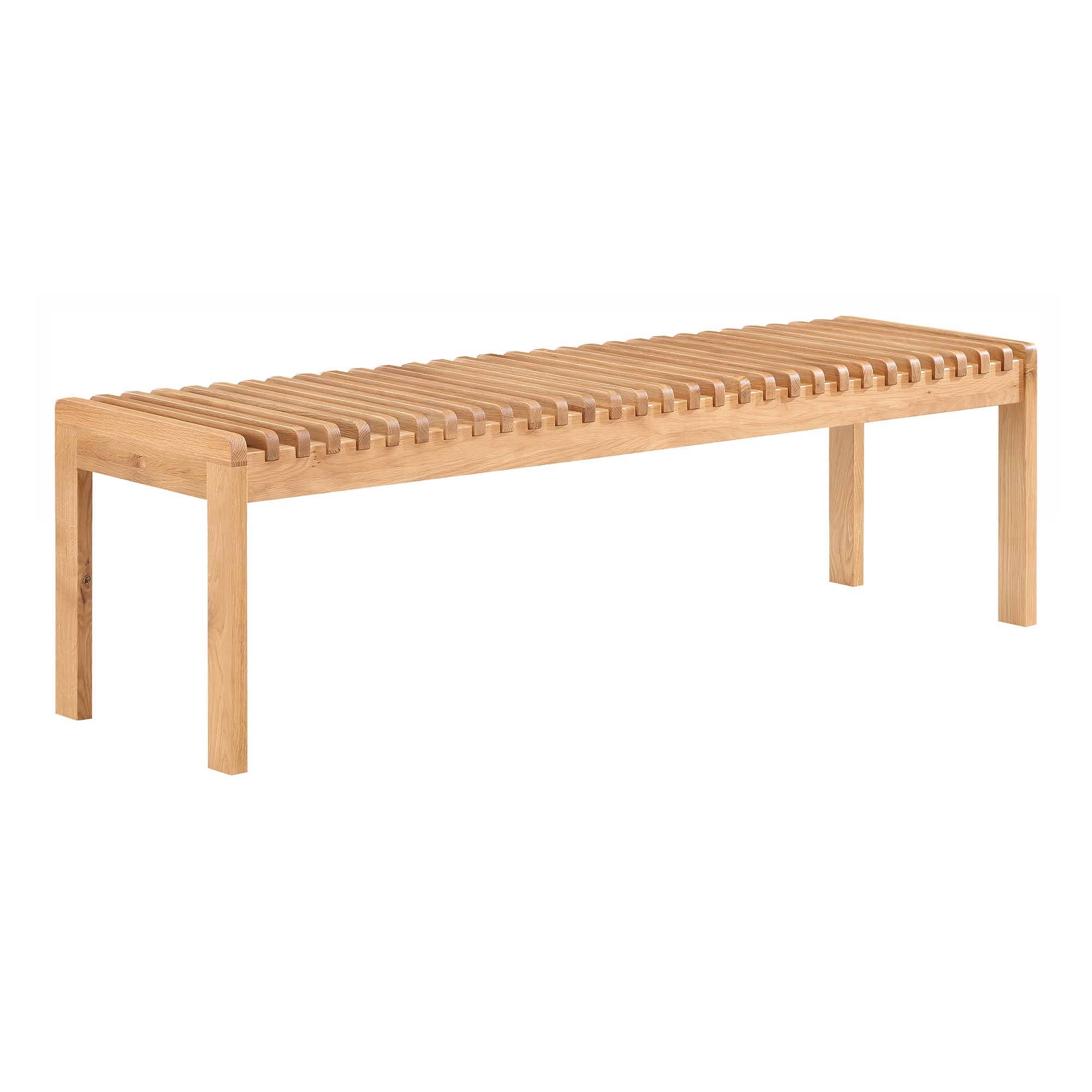 Rohe Bench Bench Moe's    Four Hands, Mid Century Modern Furniture, Old Bones Furniture Company, Old Bones Co, Modern Mid Century, Designer Furniture, Furniture Sale, Warehouse Furniture Sale, Rohe Bench Sale, https://www.oldbonesco.com/