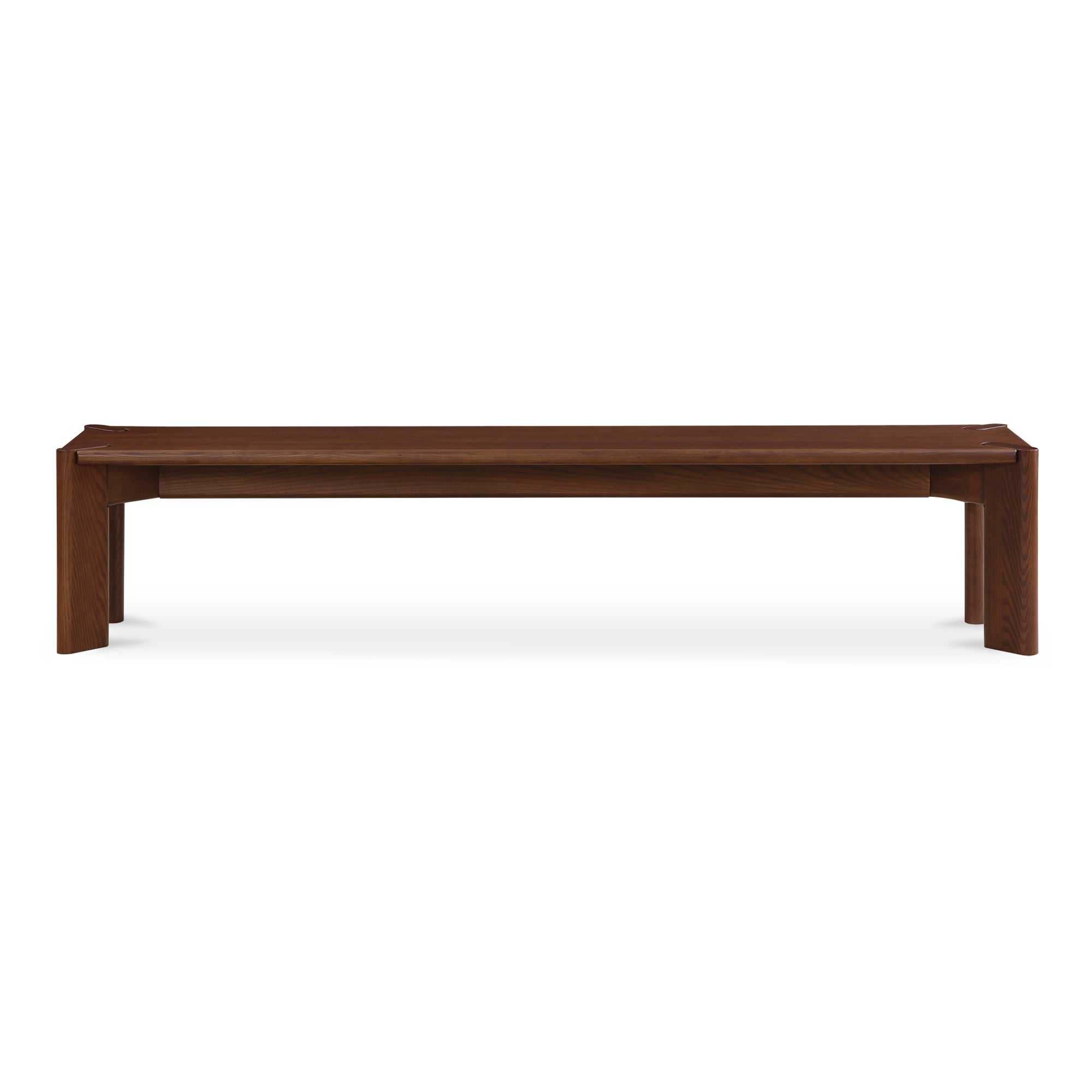 Daifuku Dining Bench Walnut Brown LargeBench Moe's Large   Four Hands, Mid Century Modern Furniture, Old Bones Furniture Company, Old Bones Co, Modern Mid Century, Designer Furniture, Furniture Sale, Warehouse Furniture Sale, Daifuku Dining Bench Walnut Brown Sale, https://www.oldbonesco.com/