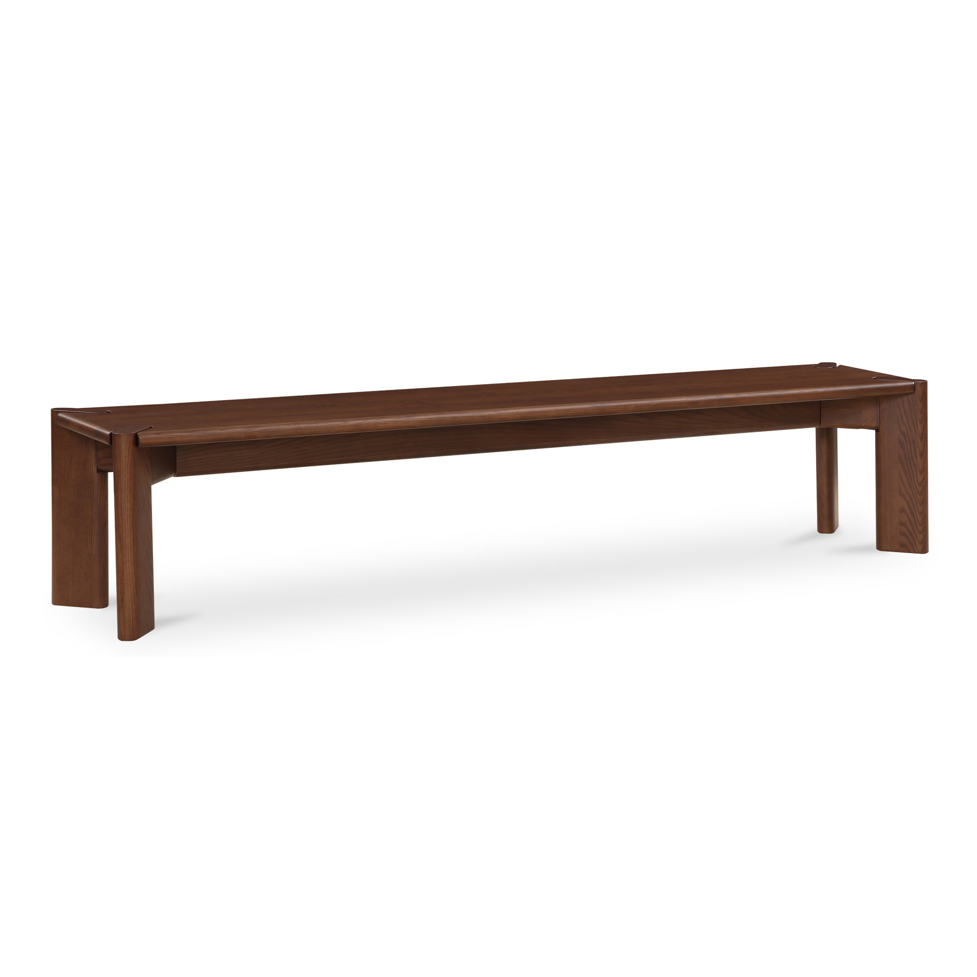 Daifuku Dining Bench Walnut Brown Bench Moe's    Four Hands, Mid Century Modern Furniture, Old Bones Furniture Company, Old Bones Co, Modern Mid Century, Designer Furniture, Furniture Sale, Warehouse Furniture Sale, Daifuku Dining Bench Walnut Brown Sale, https://www.oldbonesco.com/