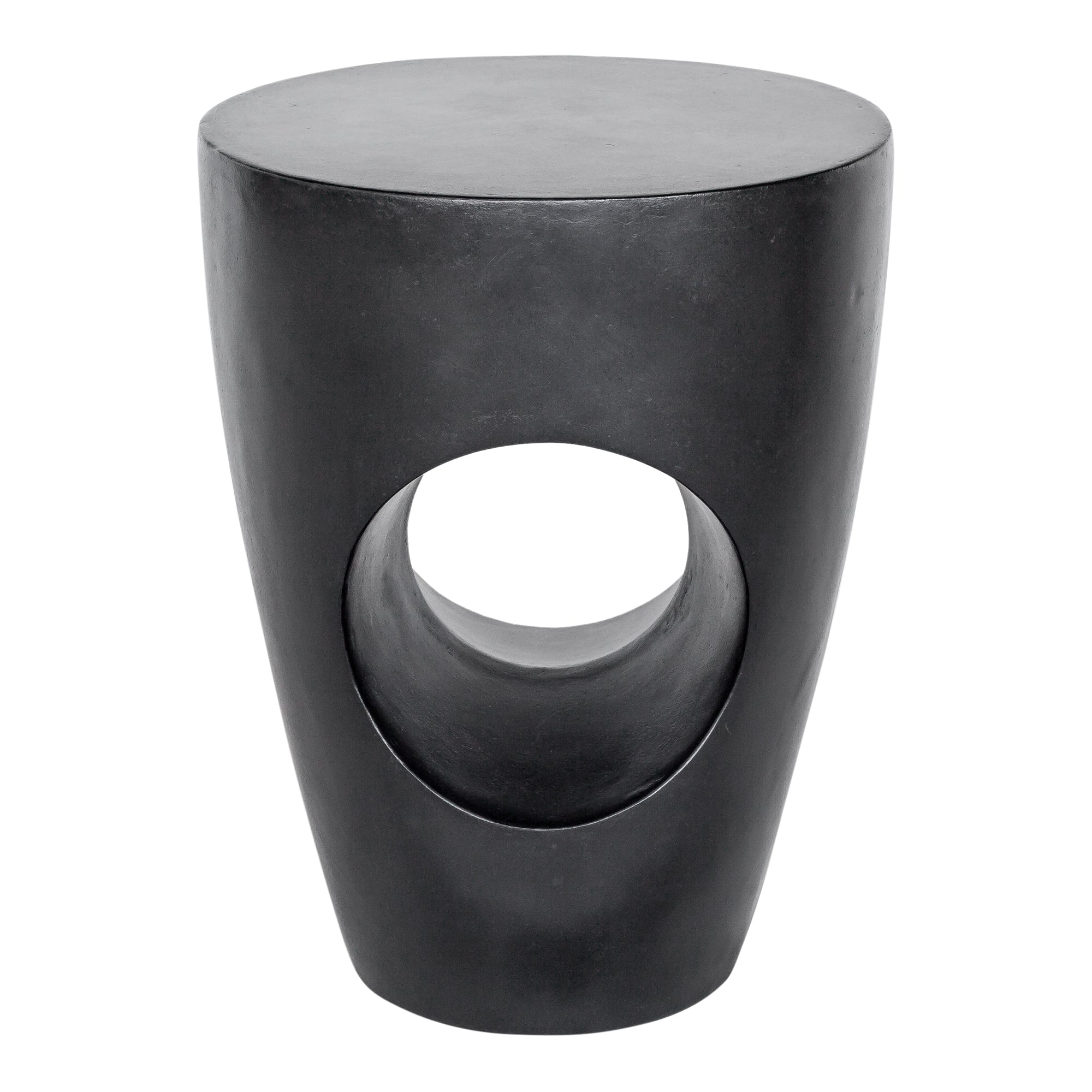 Aylard Outdoor Stool BlackAll Outdoor Moe's Black   Four Hands, Mid Century Modern Furniture, Old Bones Furniture Company, Old Bones Co, Modern Mid Century, Designer Furniture, Furniture Sale, Warehouse Furniture Sale, Aylard Outdoor Stool Sale, https://www.oldbonesco.com/