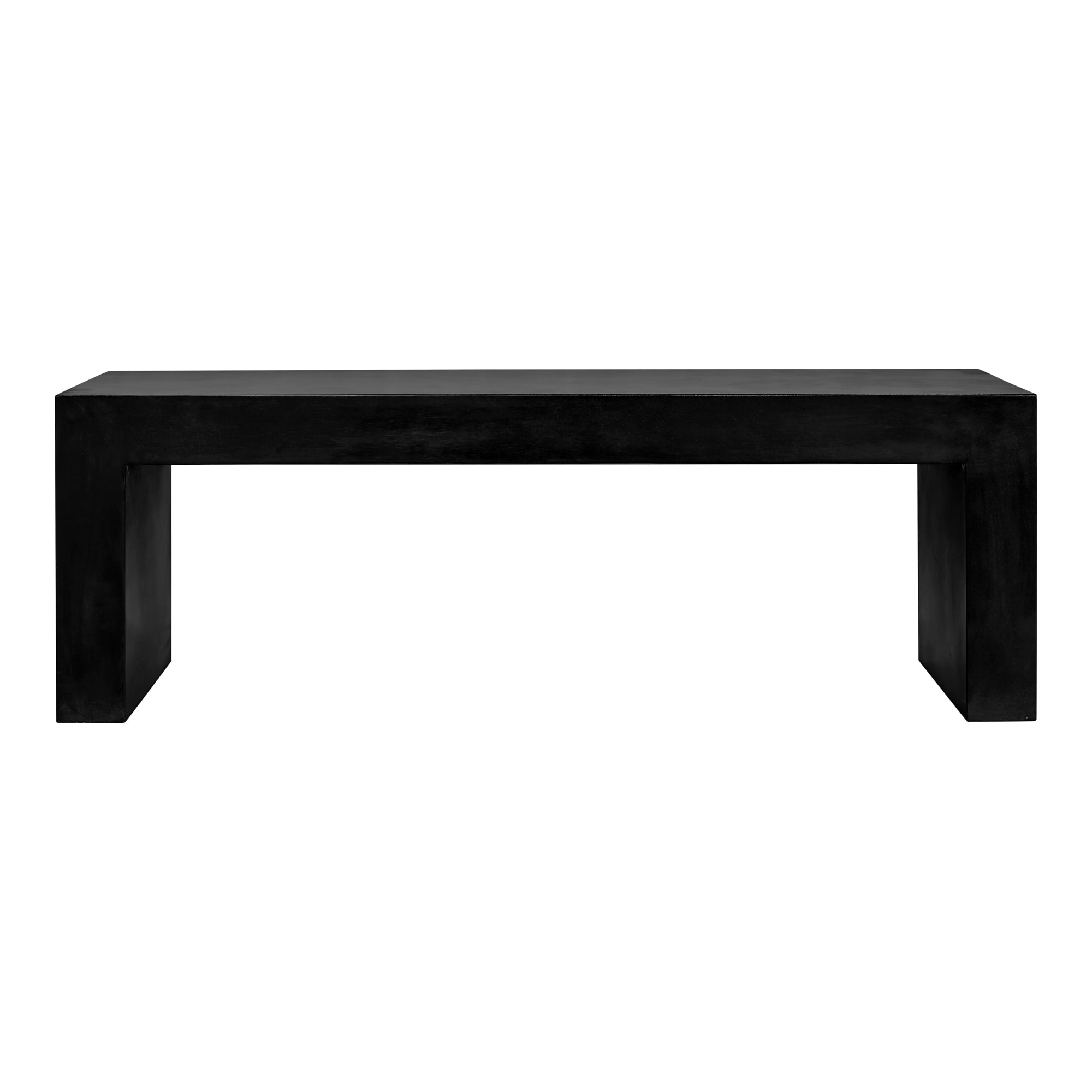 Lazarus Outdoor Bench BlackOutdoor Bench Moe's Black   Four Hands, Mid Century Modern Furniture, Old Bones Furniture Company, Old Bones Co, Modern Mid Century, Designer Furniture, Furniture Sale, Warehouse Furniture Sale, Lazarus Outdoor Bench Sale, https://www.oldbonesco.com/